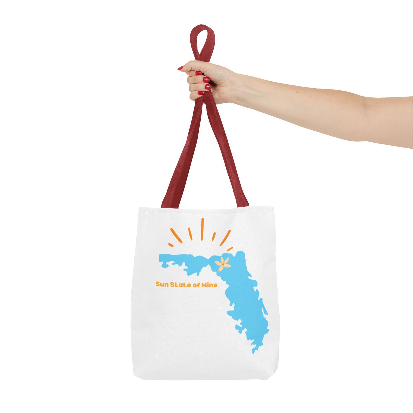Sun State of Mine Florida Tote Bag – Coastal Sunshine Shoulder Tote | Stardust Cove