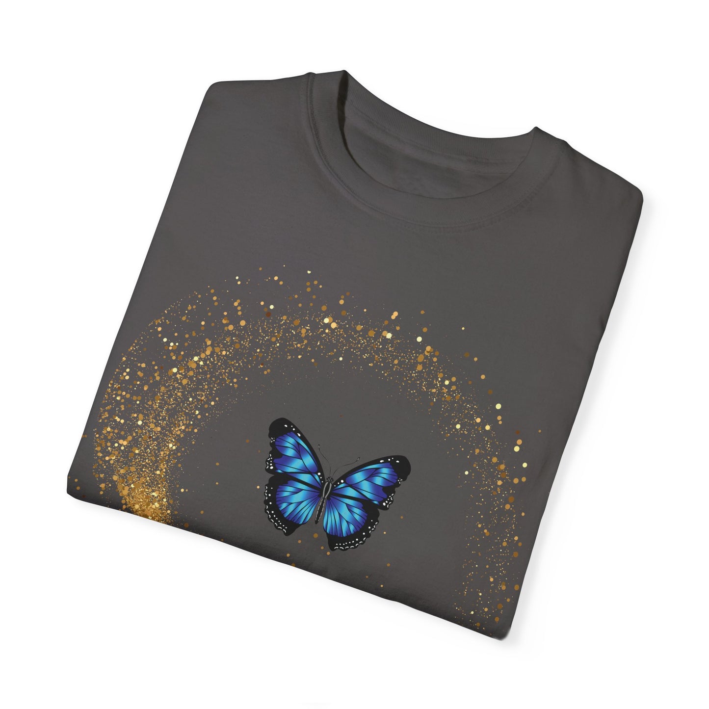 Butterfly Inspired Unisex Garment-Dyed T-Shirt - Embrace the Journey