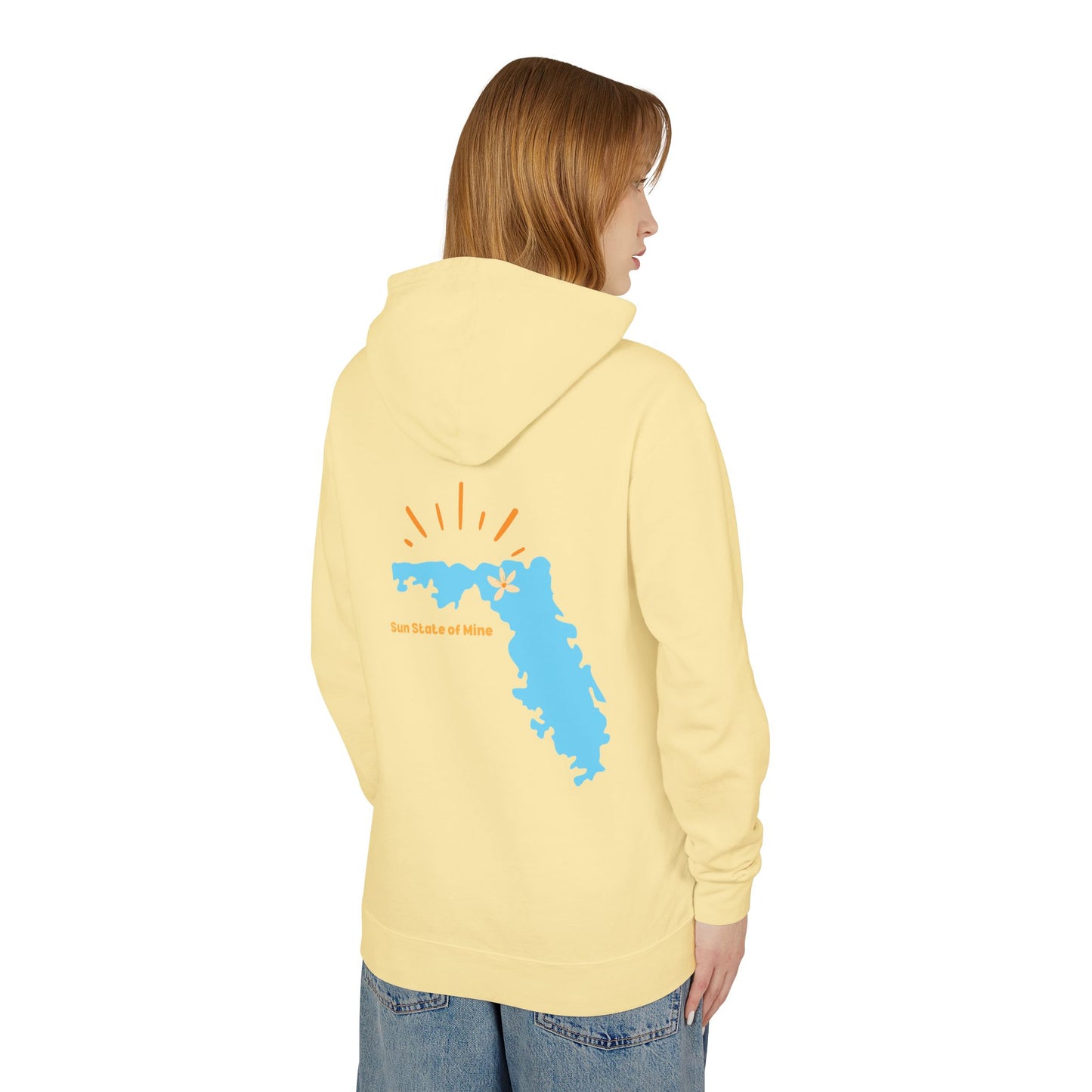 Sun State of Mine Florida Hoodie – Unisex Lightweight Sweatshirt | Stardust Cove