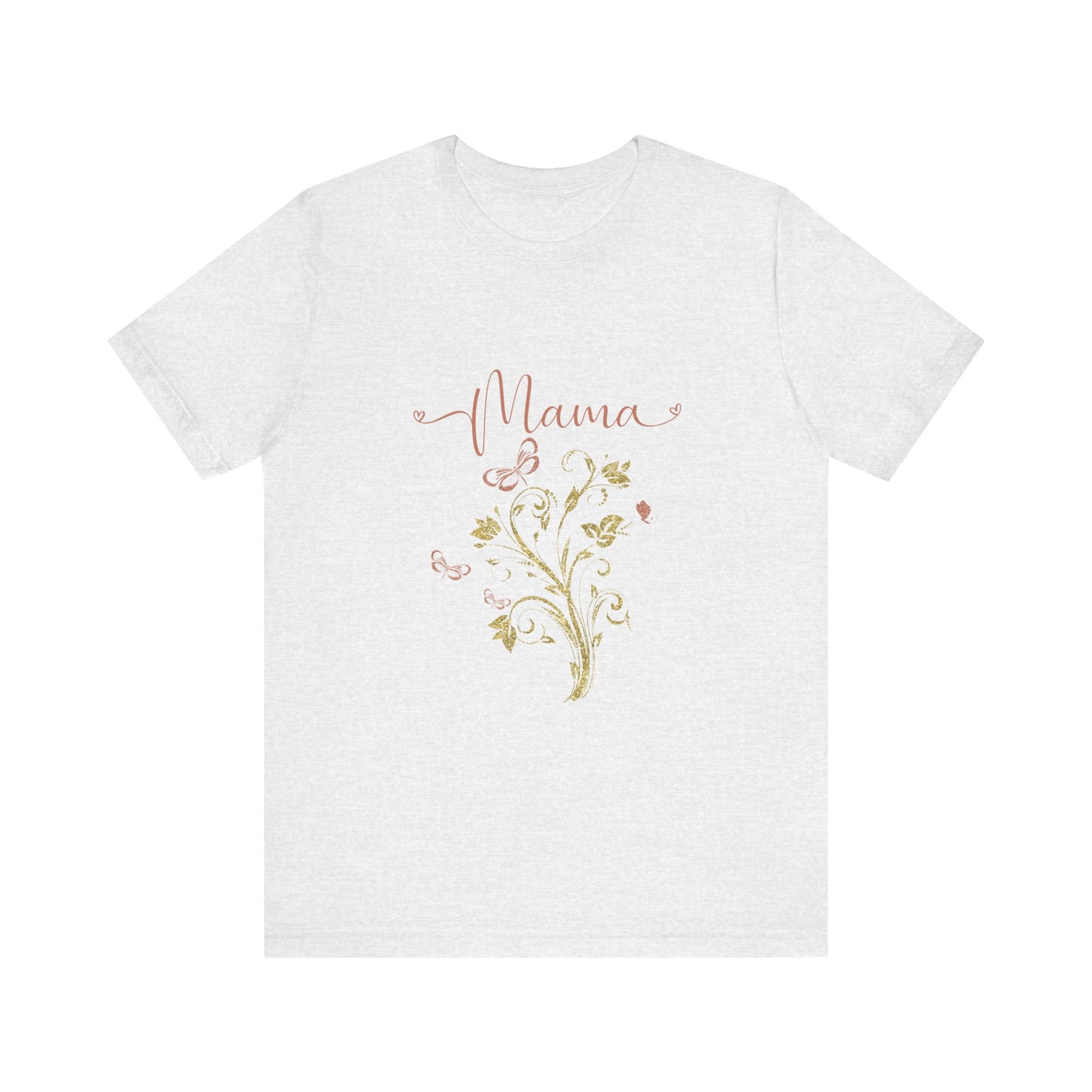 Floral Mama Tee - Soft Unisex Jersey Short Sleeve T-Shirt