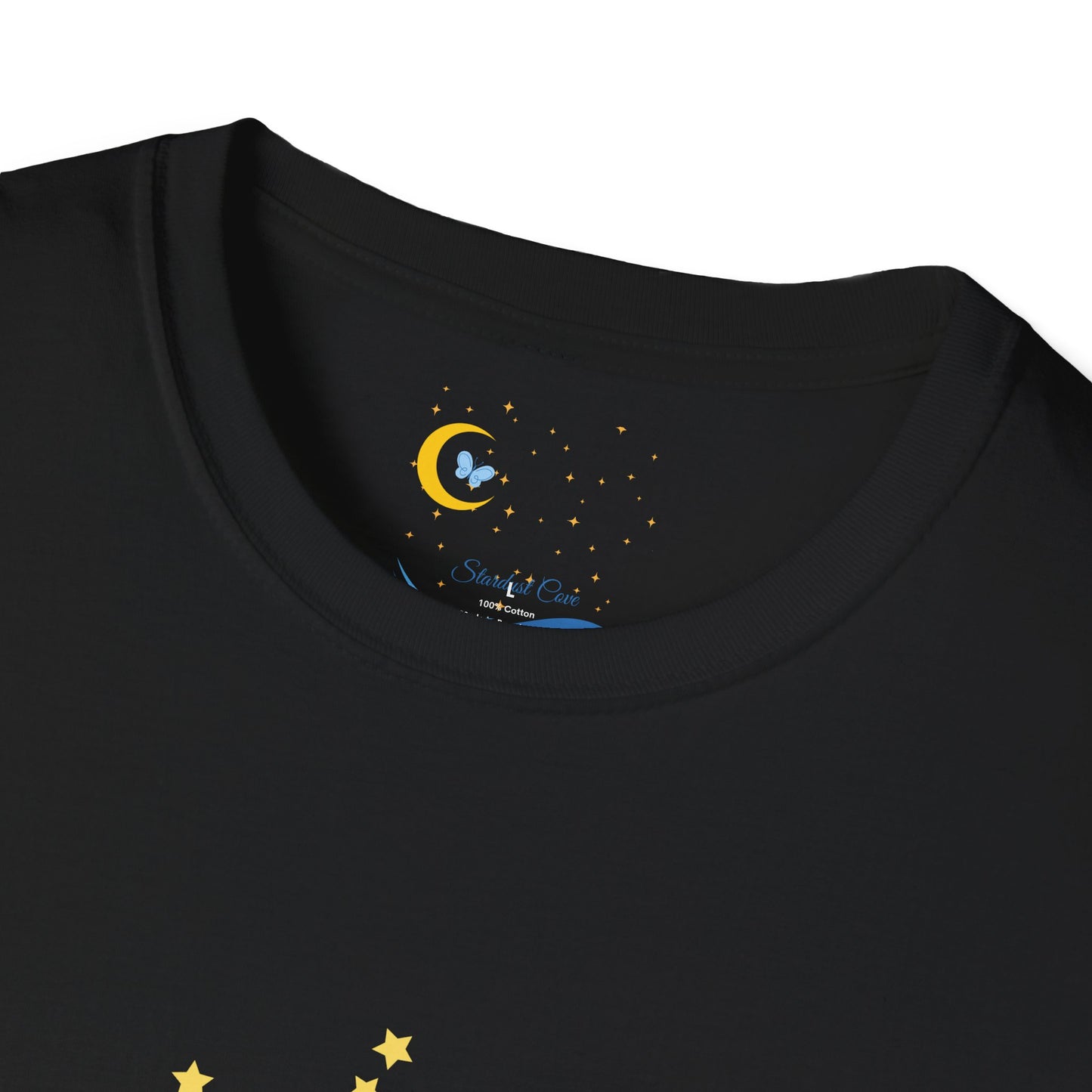 Guided by the Stars T-Shirt – Celestial Unisex Tee with Sun & Stars Design