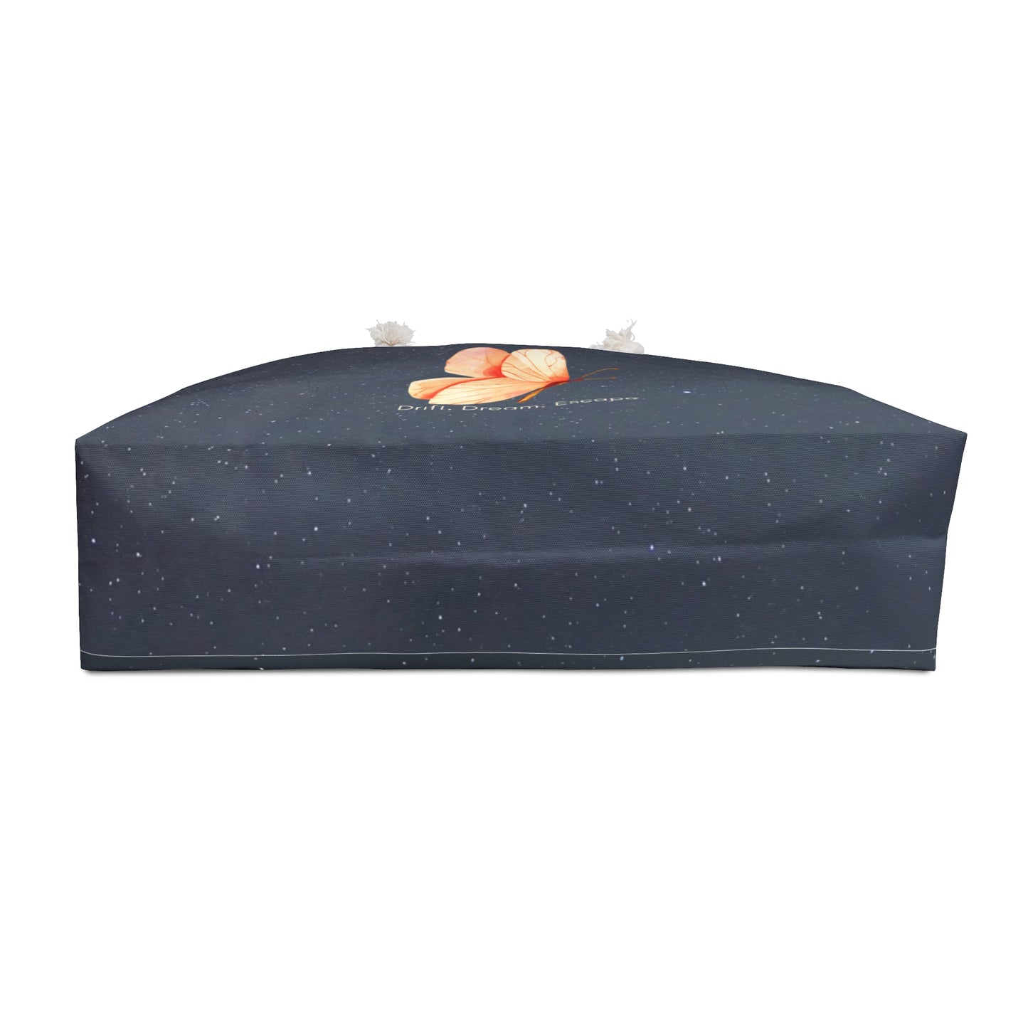 Drift. Dream. Escape. Celestial Weekender Bag – Starry Butterfly Overnight Tote | Stardust Cove
