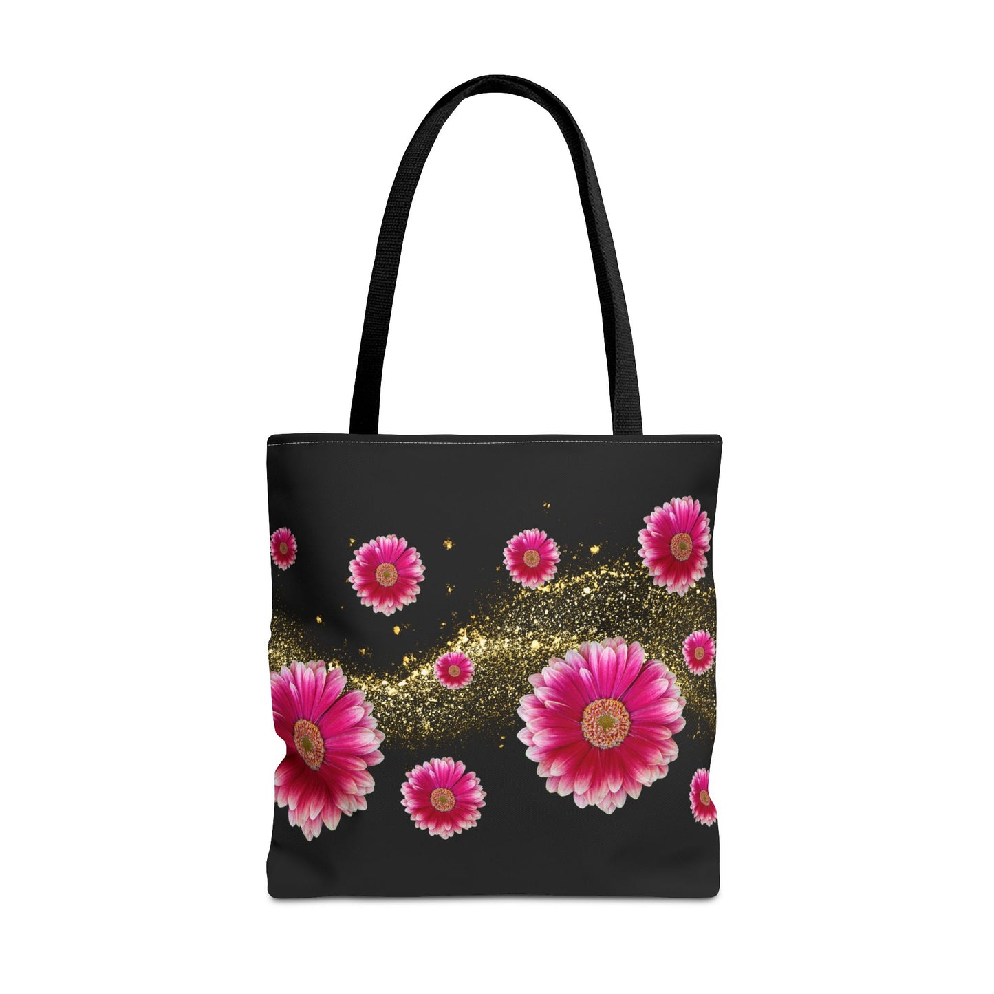Floral Tote Bag, Stylish Floral Shopping Bag, Boho Bag, Petal Pattern Handbag, Spring Gift Bag, Unique Floral Design