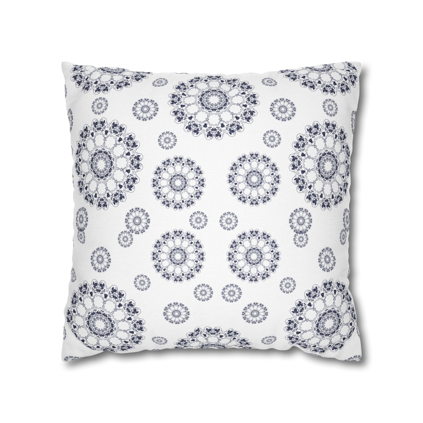Boho Decorative Pillowcase | Cozy Home Decor, Bohemian Gift, Cushion Cover, Mandala Design, Bedroom Accessory