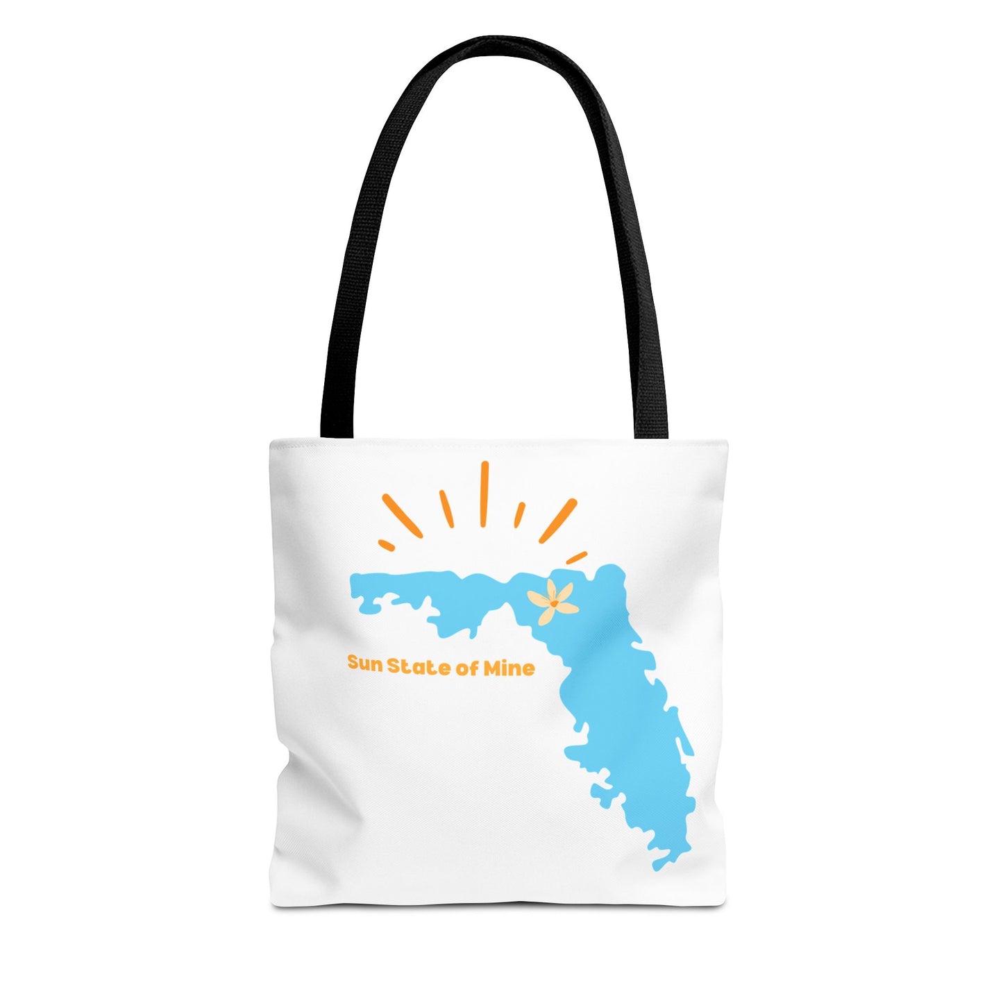 Sun State of Mine Florida Tote Bag – Coastal Sunshine Shoulder Tote | Stardust Cove