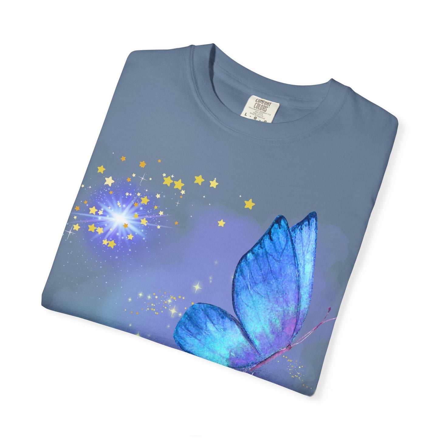 Celestial Butterfly Unisex T-Shirt - Dreamy Graphic Tee for Nature Lovers