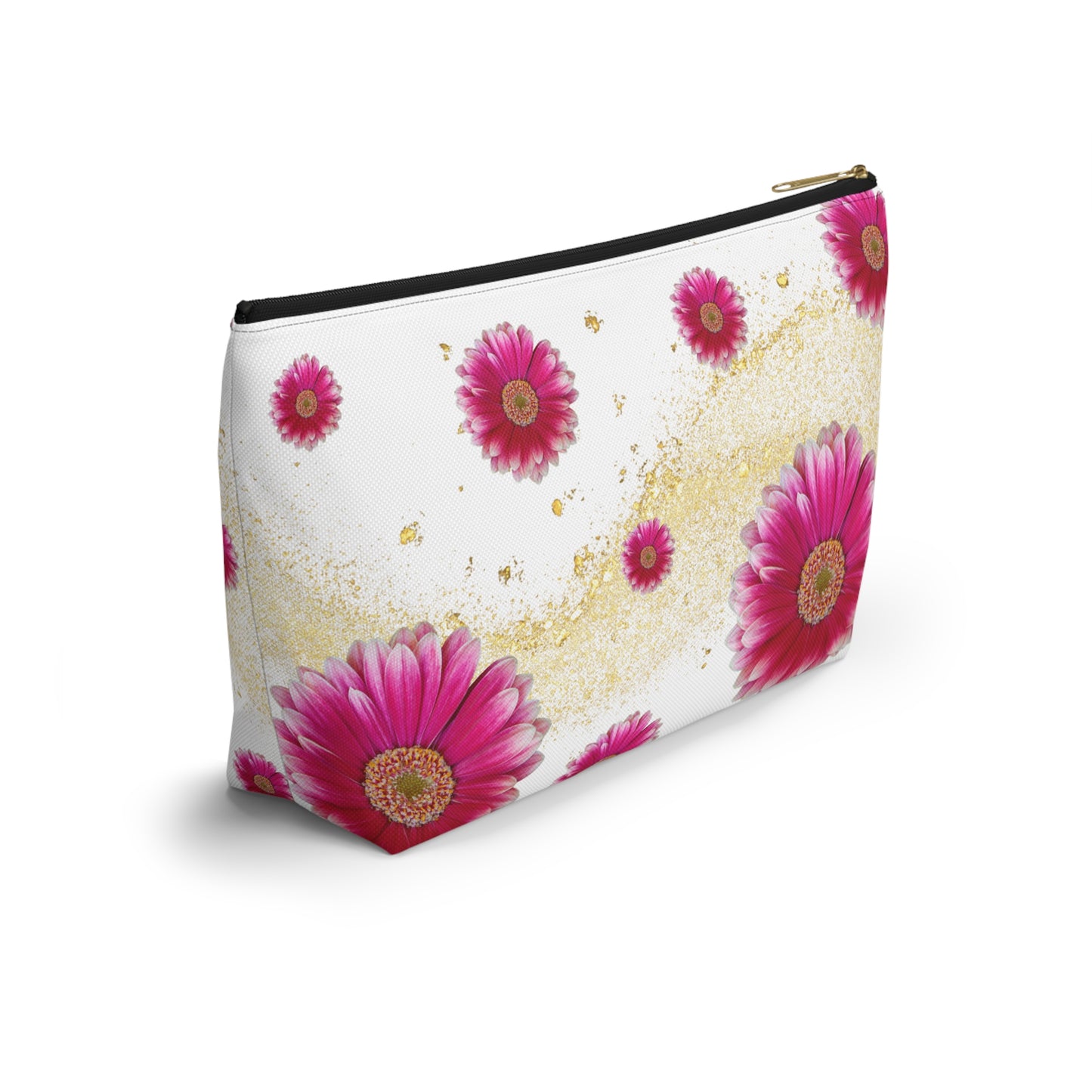 Floral Accessory Pouch, Makeup Organizer, Gift for Her, Travel Bag, Cosmetic Case, Flower Print