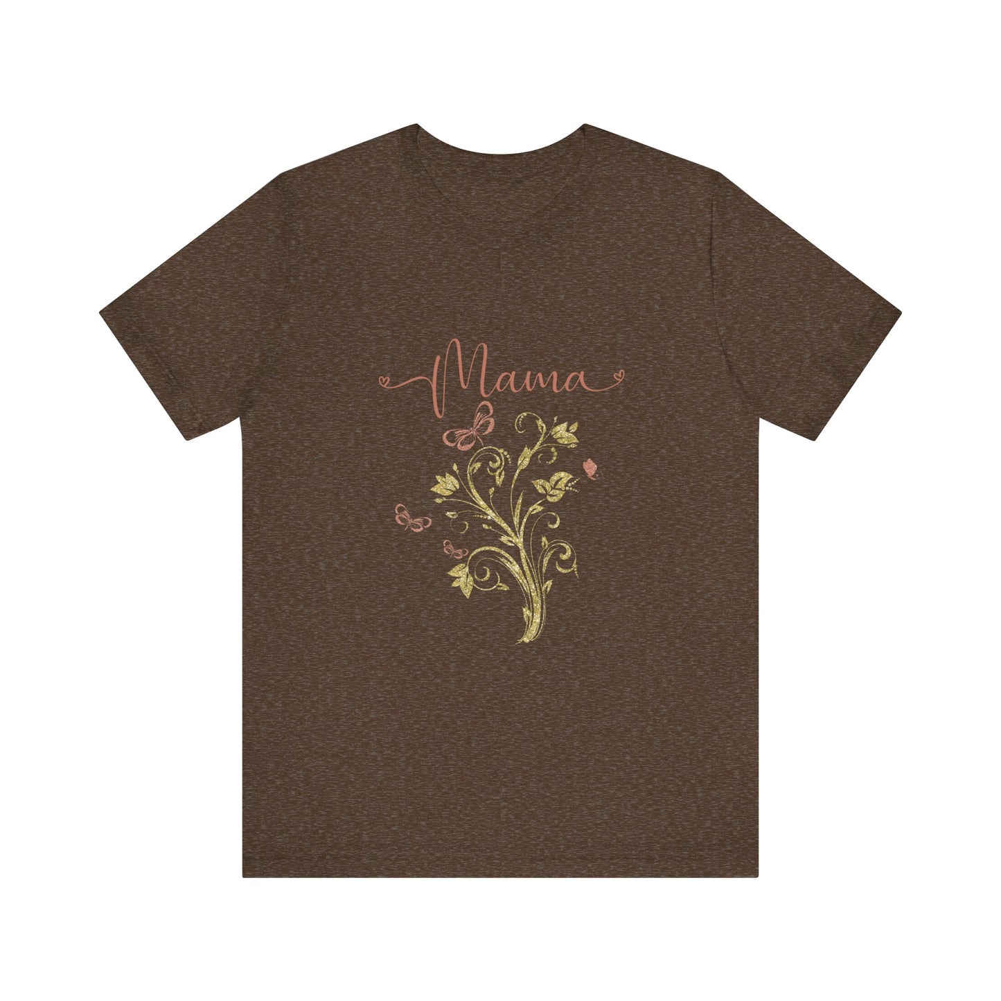 Floral Mama Tee - Soft Unisex Jersey Short Sleeve T-Shirt