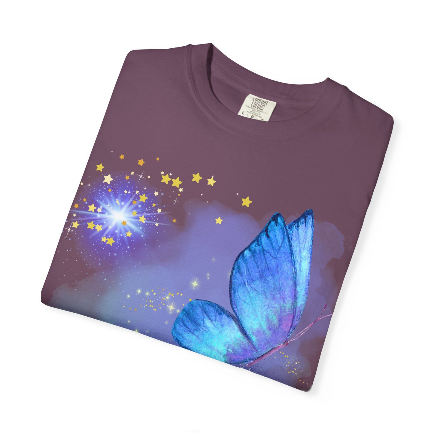 Celestial Butterfly Unisex T-Shirt - Dreamy Graphic Tee for Nature Lovers
