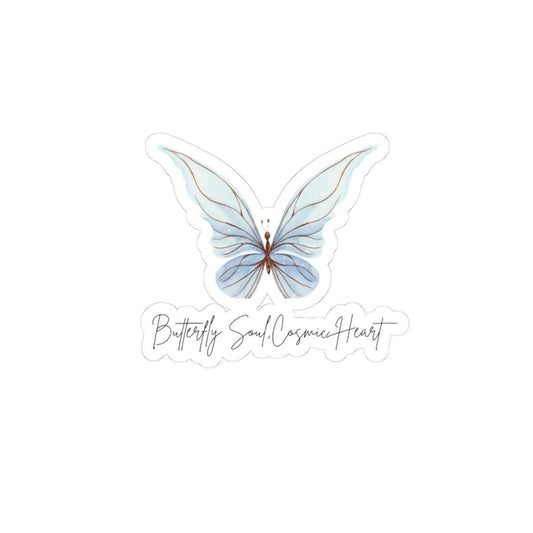 Dreamy Butterfly Kiss-Cut Stickers | Nature Lover Art Stickers, Aesthetic Laptop Decals, Gift for Her, Boho Decor