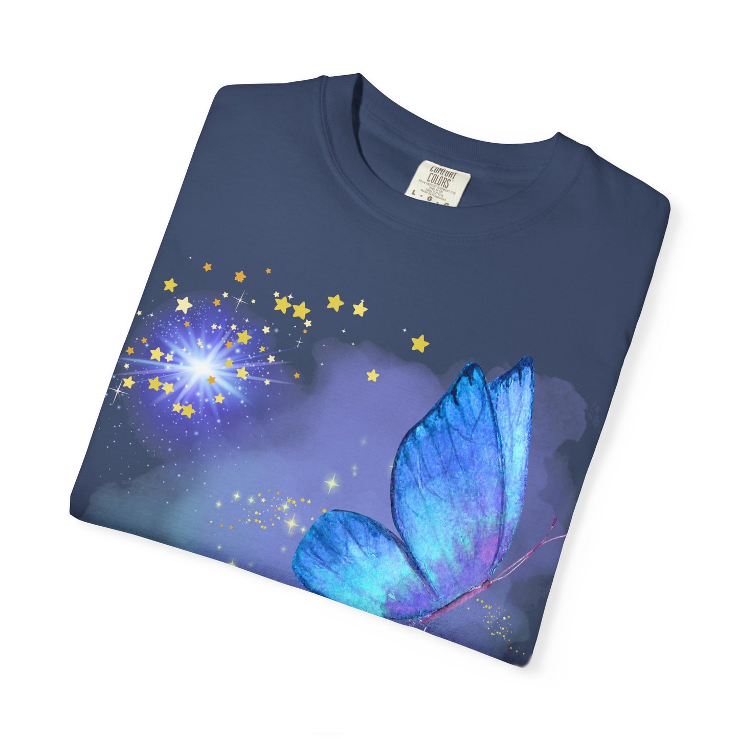 Celestial Butterfly Unisex T-Shirt - Dreamy Graphic Tee for Nature Lovers