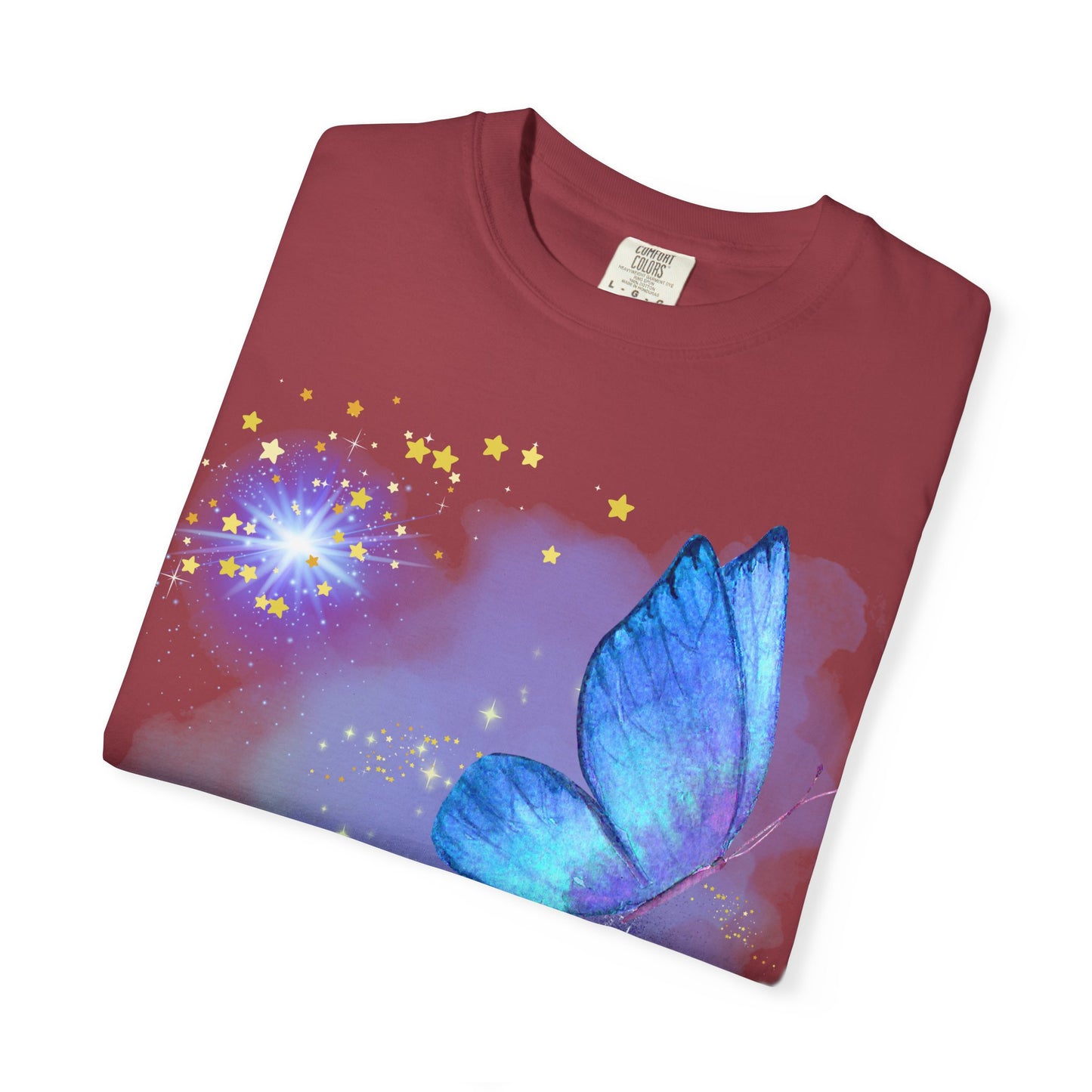 Celestial Butterfly Unisex T-Shirt - Dreamy Graphic Tee for Nature Lovers