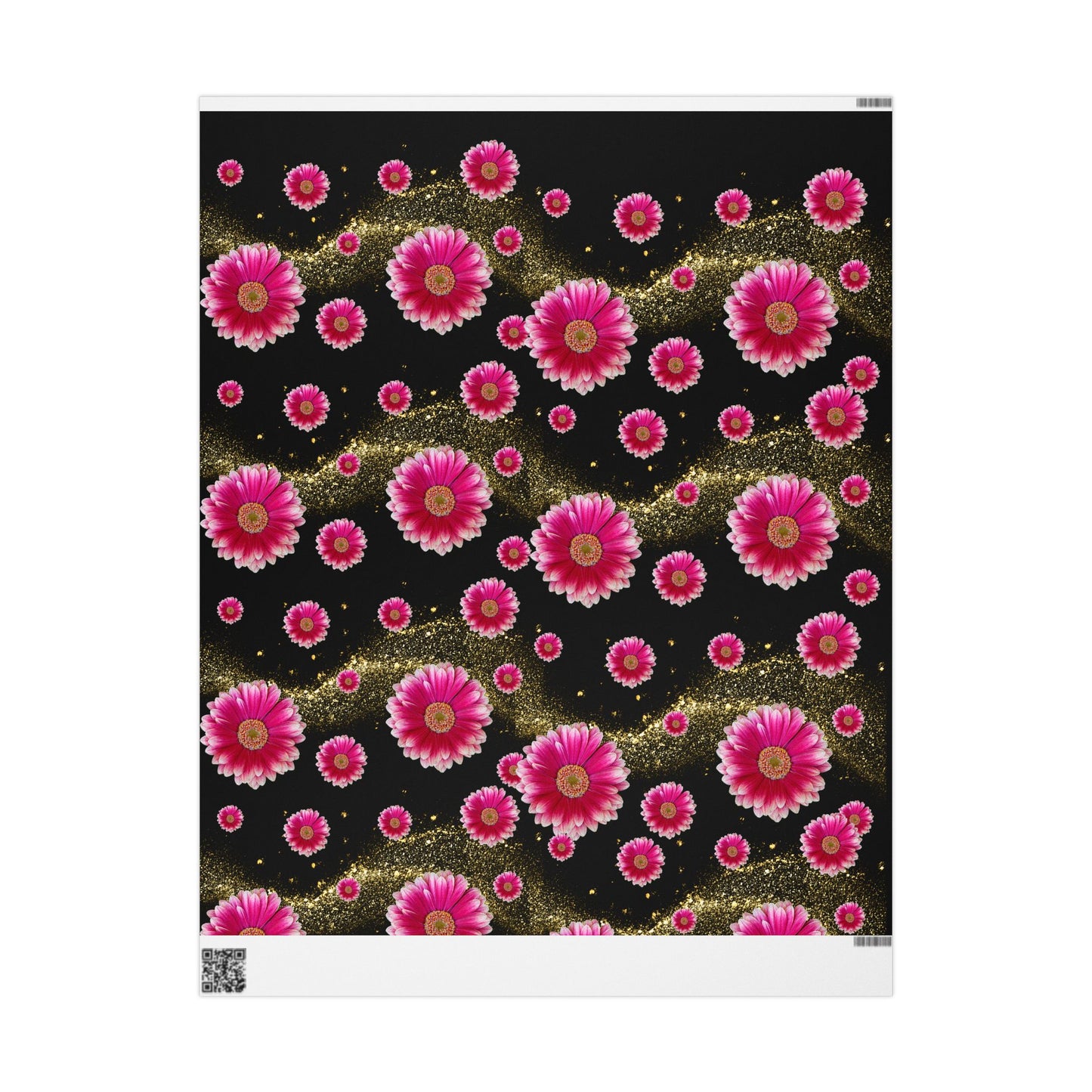 Vibrant Floral Wrapping Paper, Gift Wrap, Birthday, Wedding, Holiday Gifts, Party Decorations, Eco-Friendly Wrapping