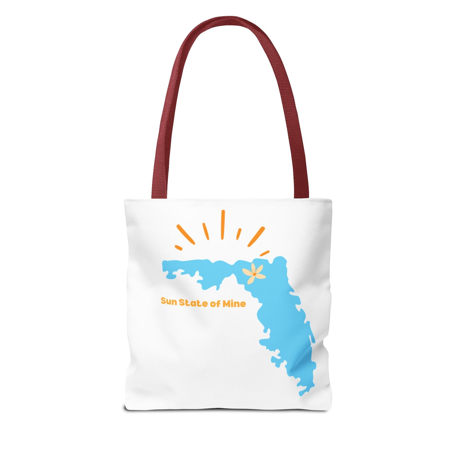 Sun State of Mine Florida Tote Bag – Coastal Sunshine Shoulder Tote | Stardust Cove