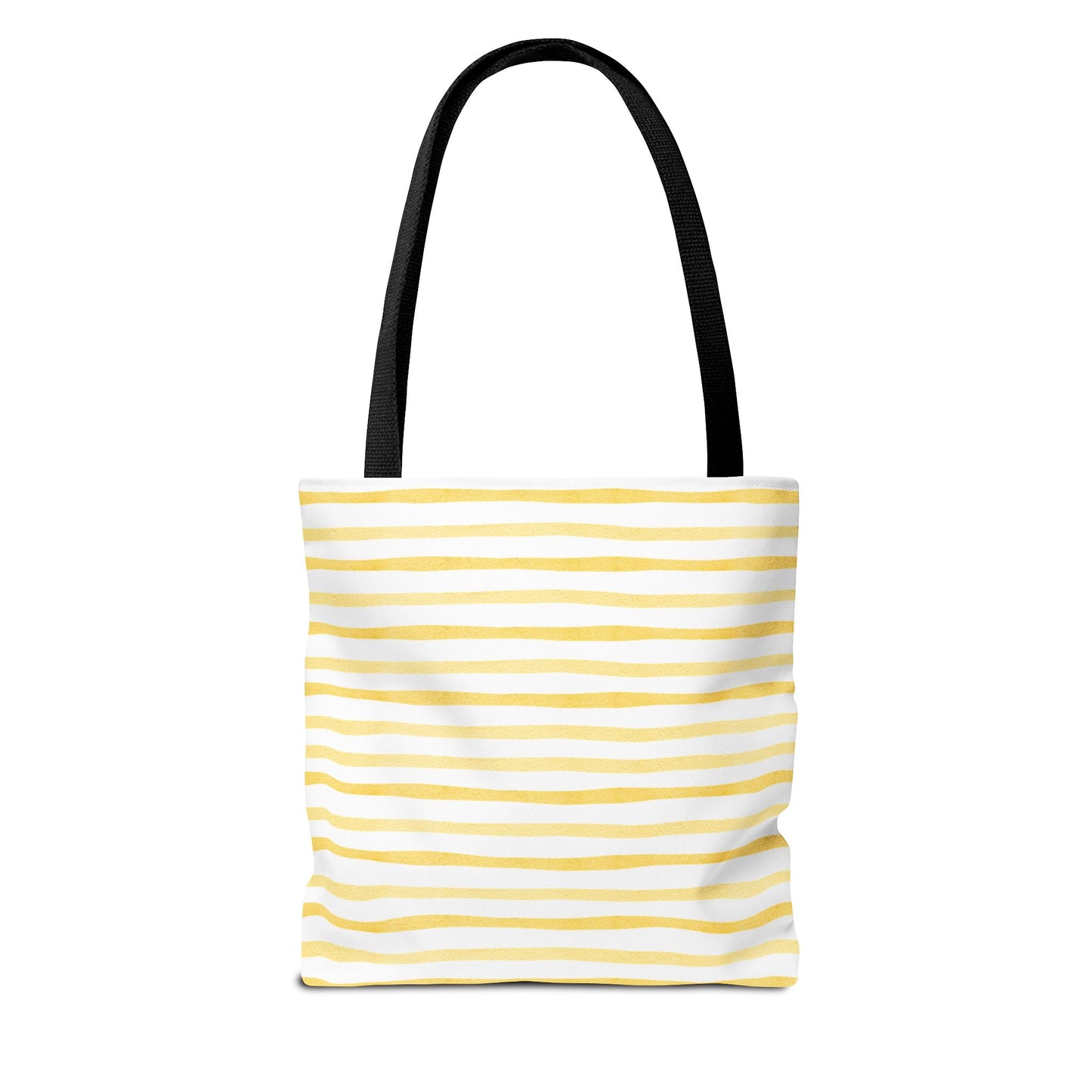 Butterfly and Stripes AOP Tote Bag - Stylish Shopping Bag, Eco-Friendly Gift, Summer Vibes, Beach Ready, Everyday Use