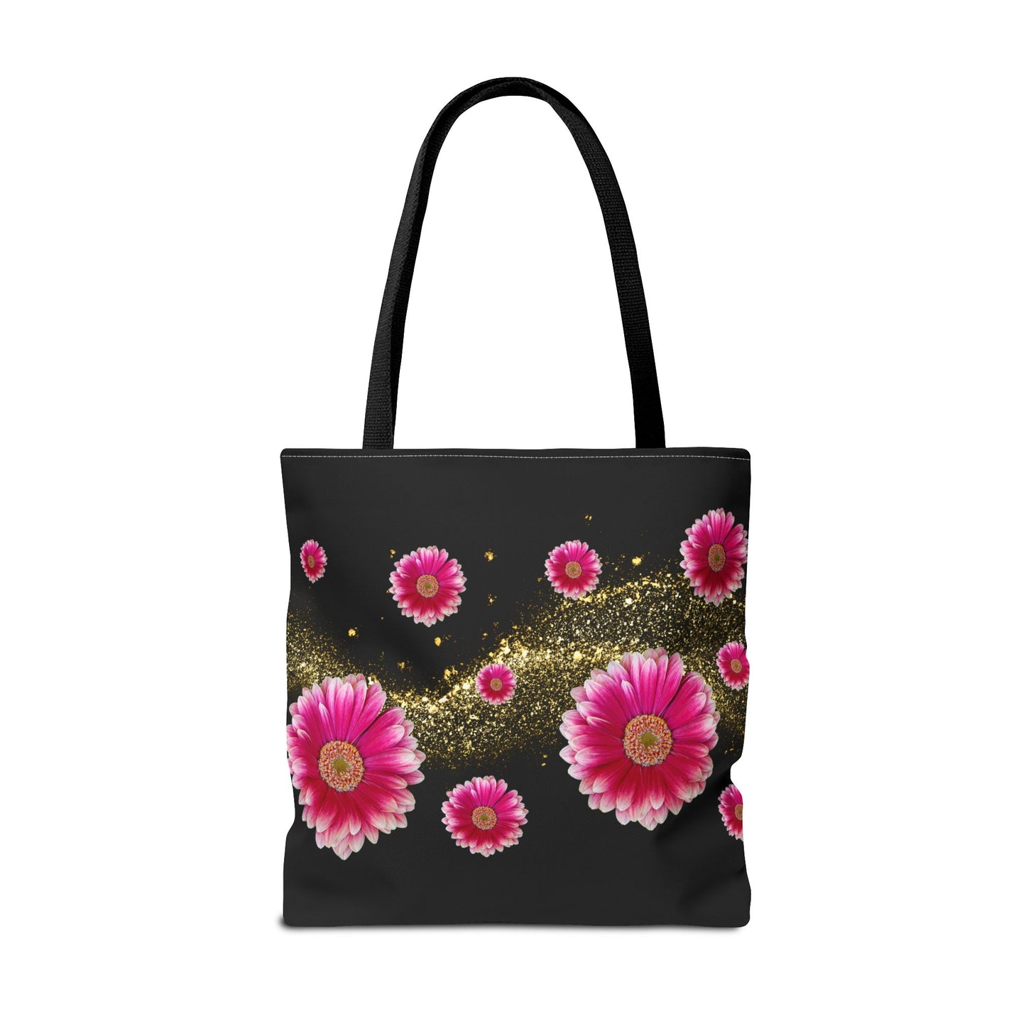 Floral Tote Bag, Stylish Floral Shopping Bag, Boho Bag, Petal Pattern Handbag, Spring Gift Bag, Unique Floral Design