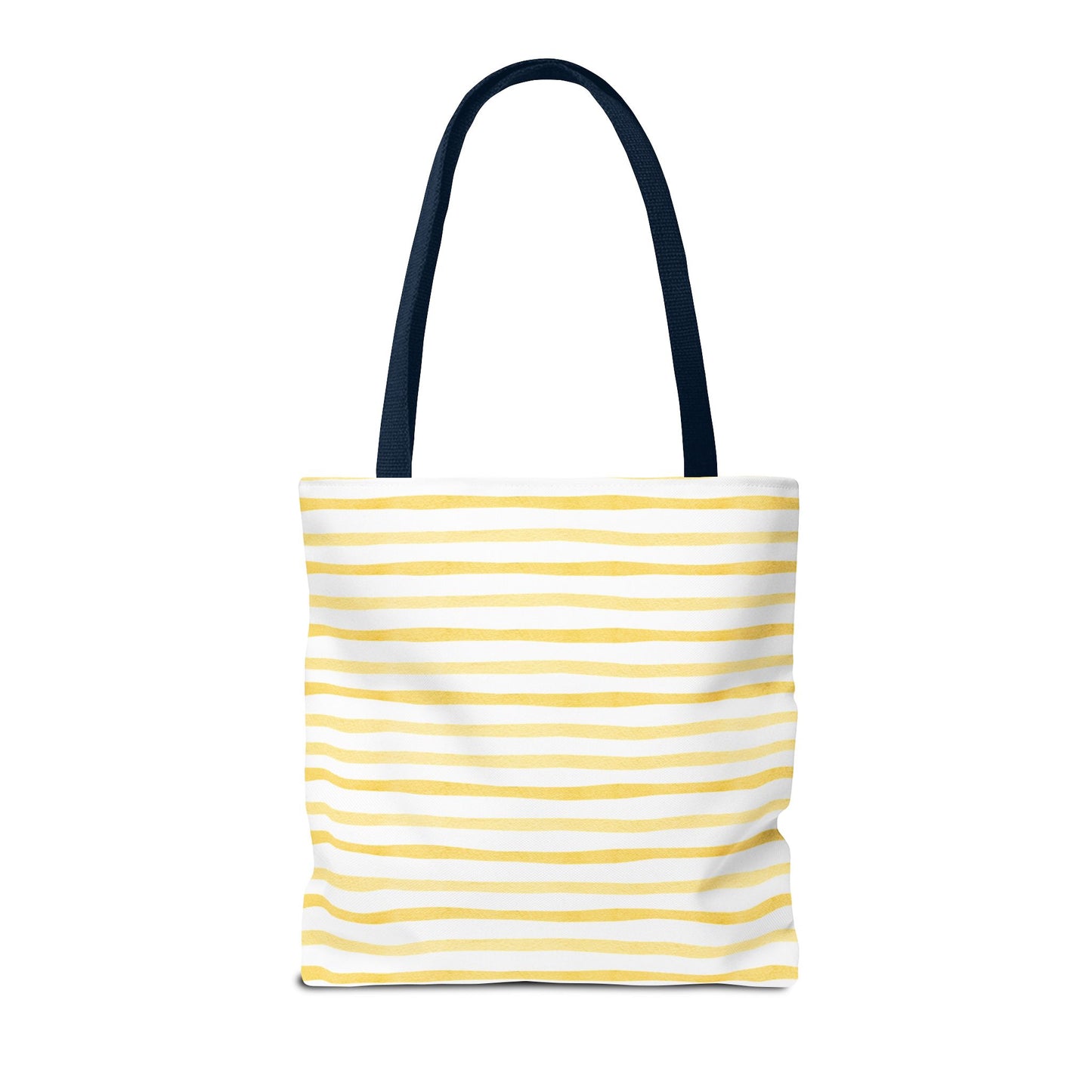 Butterfly and Stripes AOP Tote Bag - Stylish Shopping Bag, Eco-Friendly Gift, Summer Vibes, Beach Ready, Everyday Use