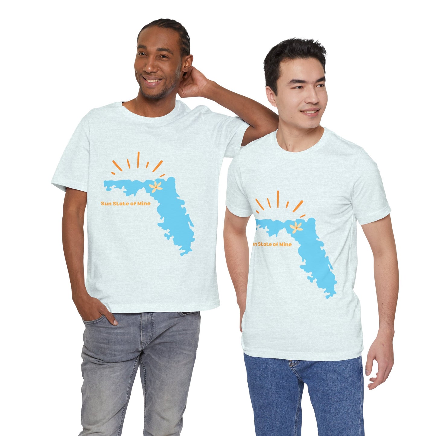 Sun State of Mine Florida Tee – Coastal Sunshine Graphic | Stardust Cove
