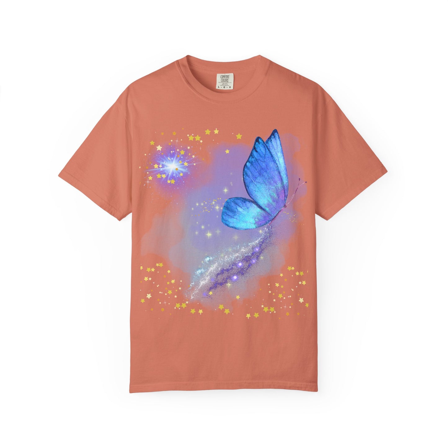Celestial Butterfly Unisex T-Shirt - Dreamy Graphic Tee for Nature Lovers