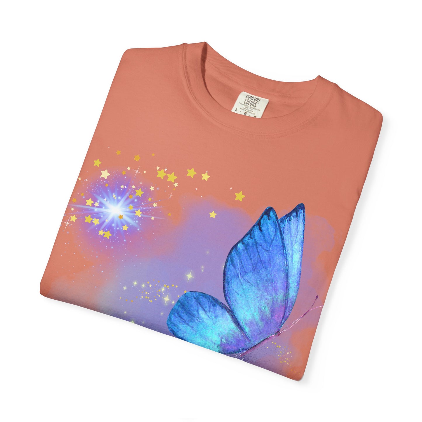 Celestial Butterfly Unisex T-Shirt - Dreamy Graphic Tee for Nature Lovers