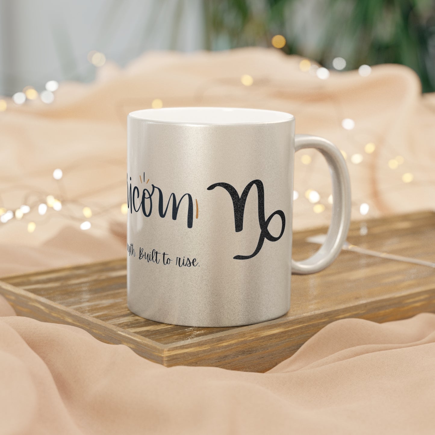 Capricorn Zodiac Mug – Earth Sign Gift for Goal-Getters, Horoscope Coffee Cup for Capricorn Birthdays