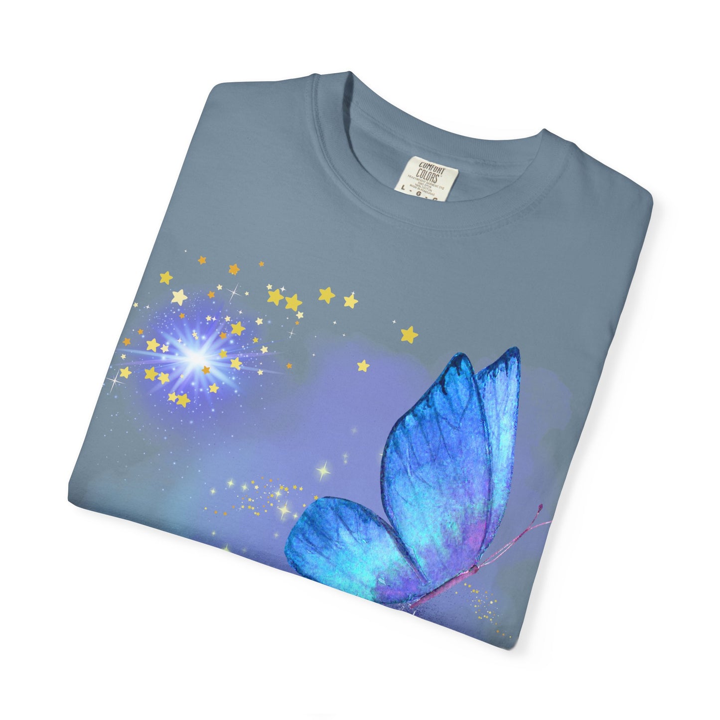 Celestial Butterfly Unisex T-Shirt - Dreamy Graphic Tee for Nature Lovers