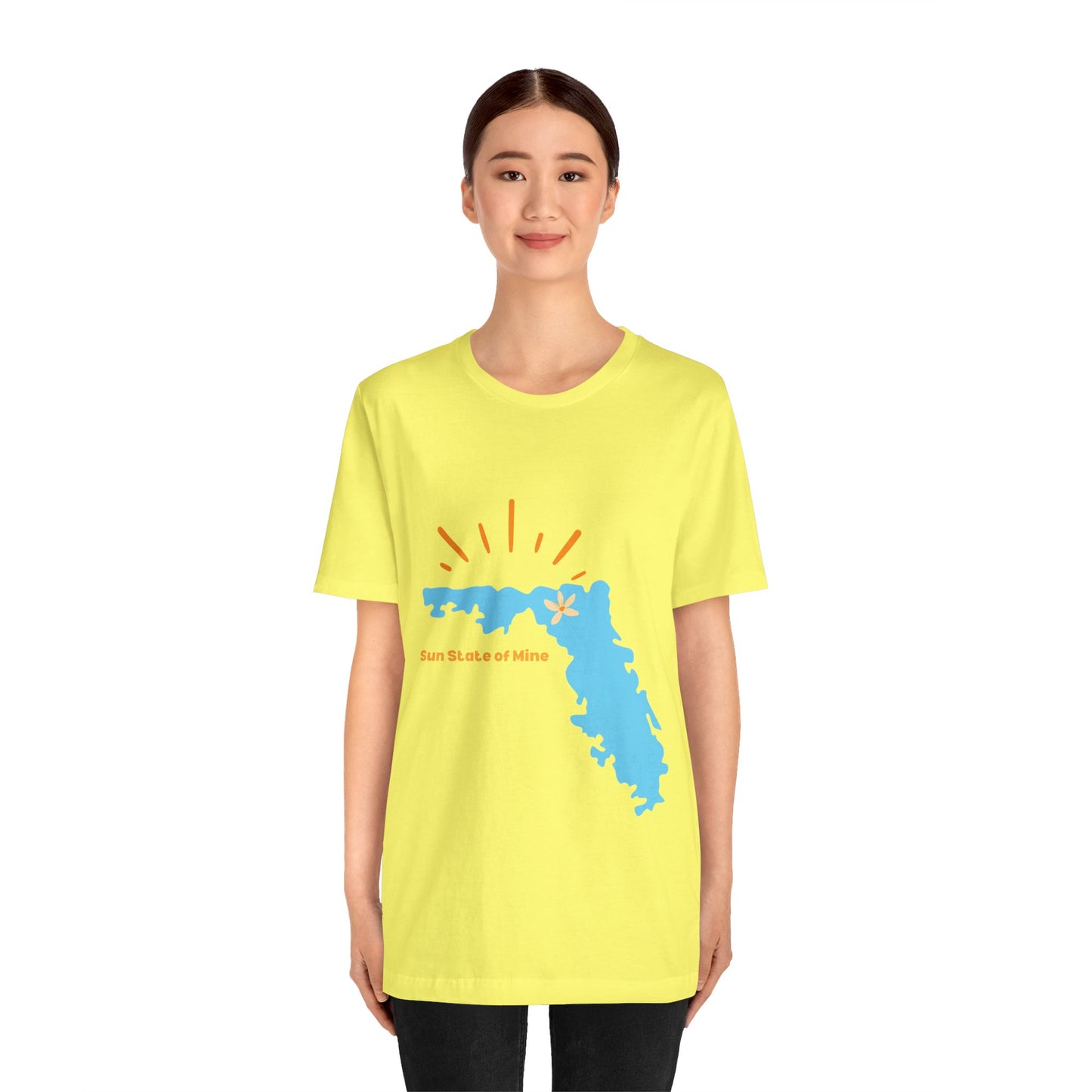 Sun State of Mine Florida Tee – Coastal Sunshine Graphic | Stardust Cove