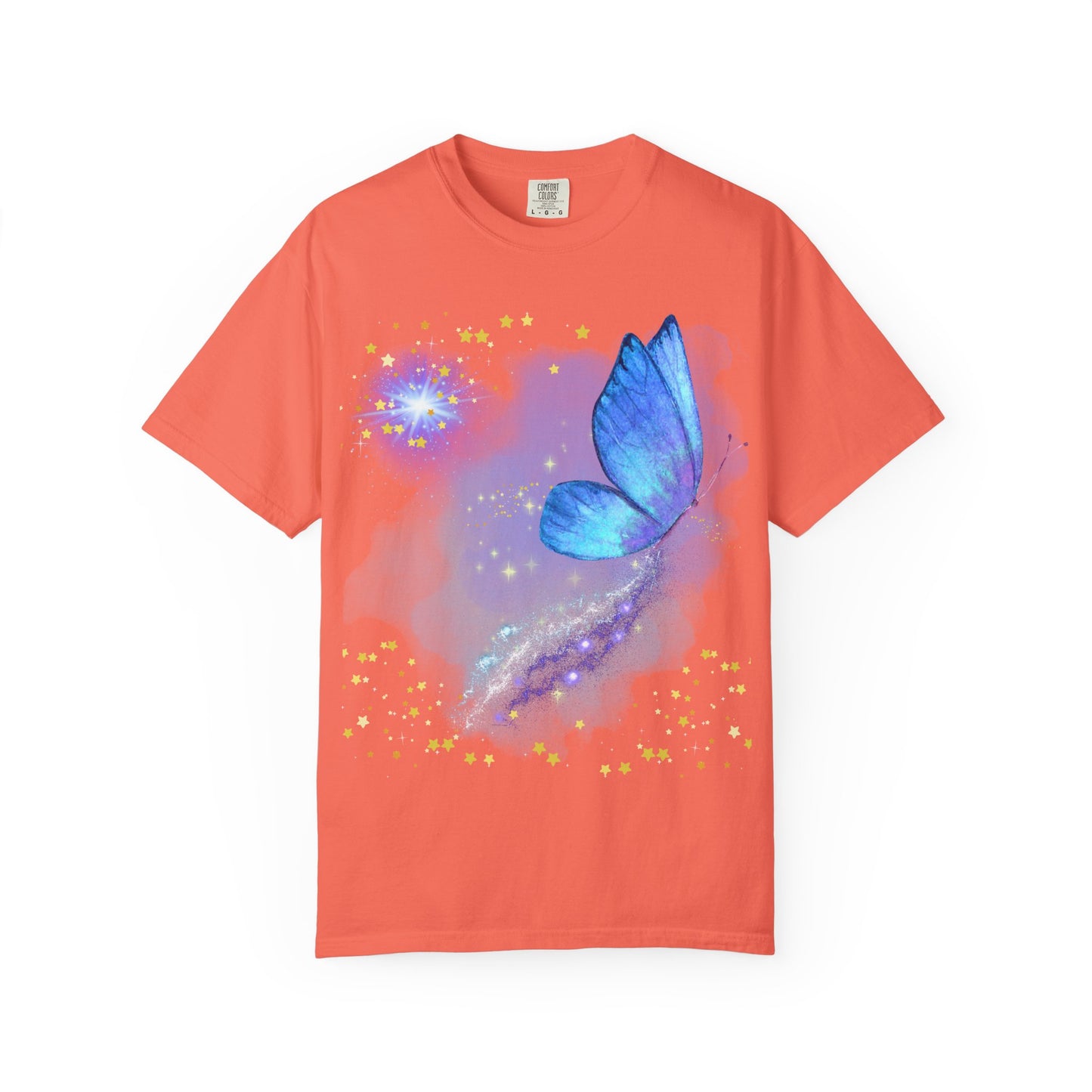 Celestial Butterfly Unisex T-Shirt - Dreamy Graphic Tee for Nature Lovers