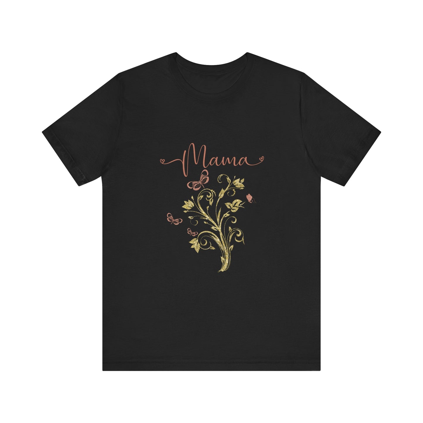 Floral Mama Tee - Soft Unisex Jersey Short Sleeve T-Shirt