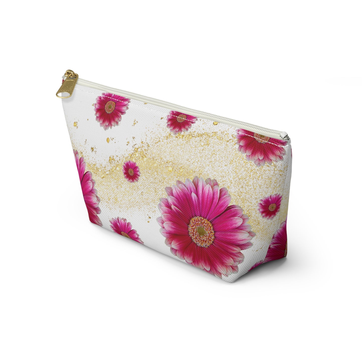 Floral Accessory Pouch, Makeup Organizer, Gift for Her, Travel Bag, Cosmetic Case, Flower Print