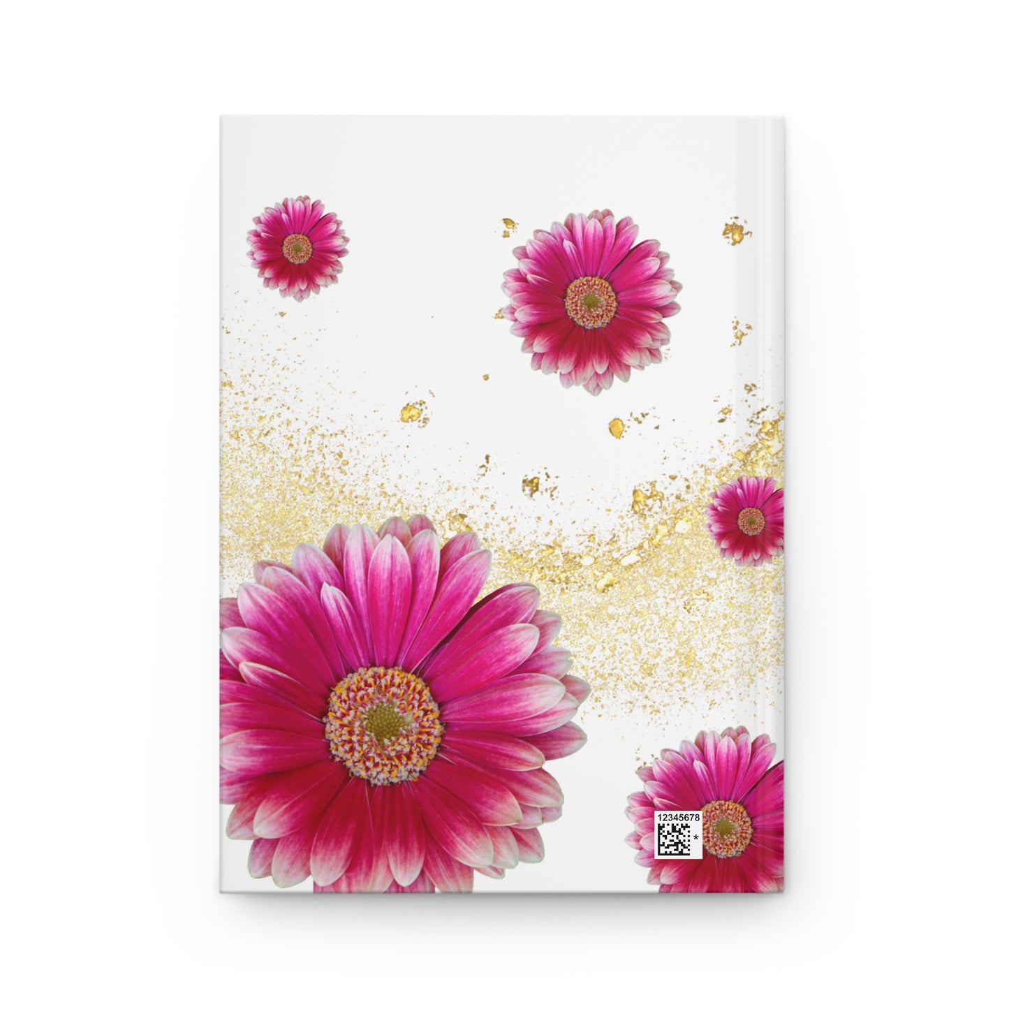 Floral Hardcover Journal, Flower Notebook, Personalized Diary, Cute Gift for Writers, Journaling Gift, Floral Design Journal