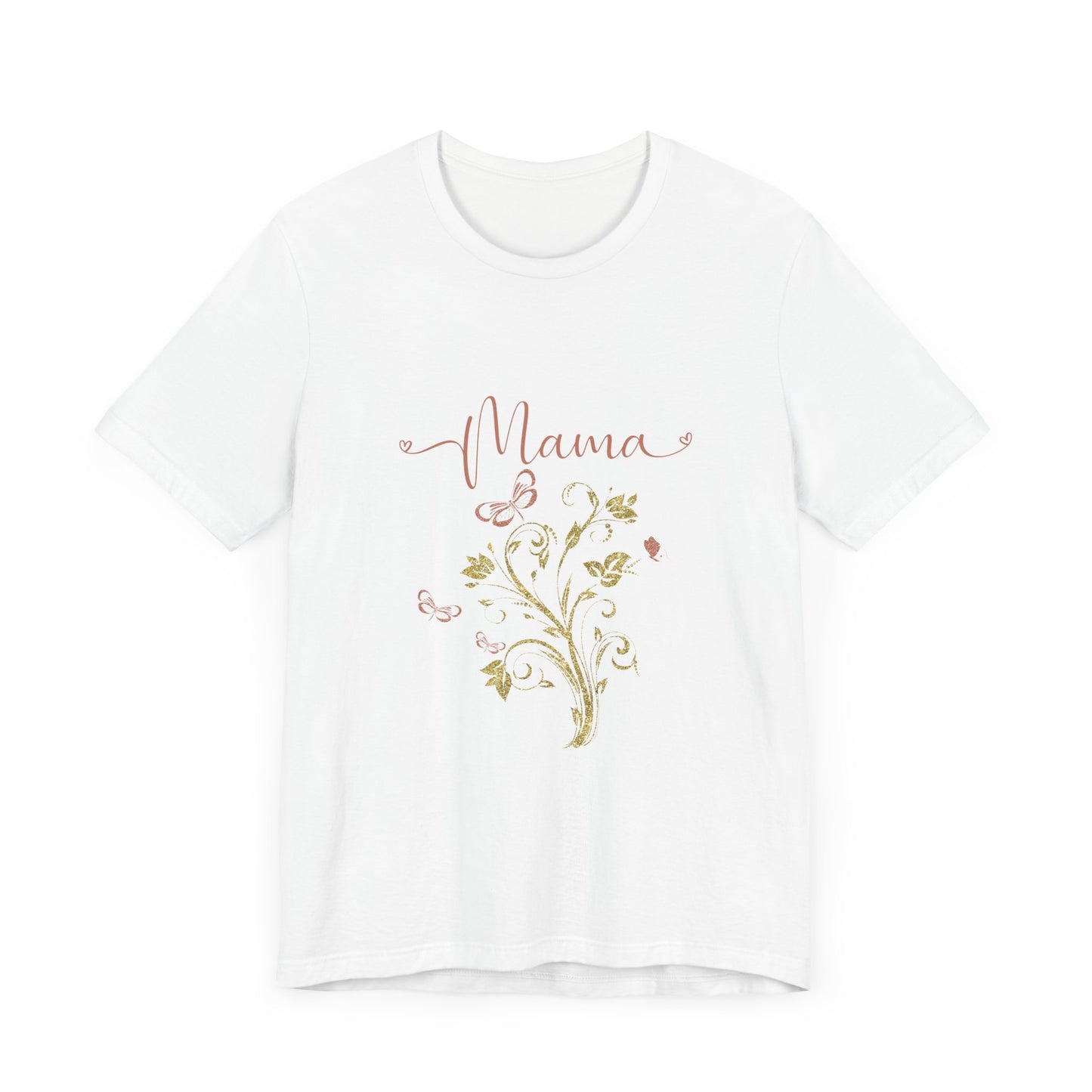 Floral Mama Tee - Soft Unisex Jersey Short Sleeve T-Shirt