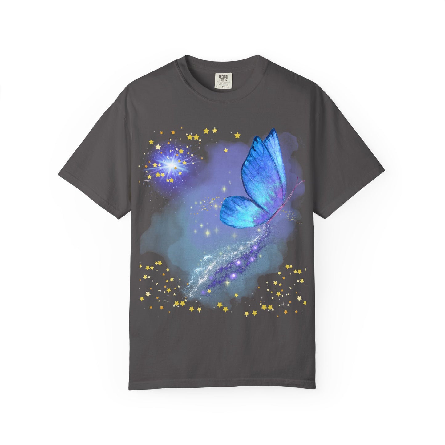 Celestial Butterfly Unisex T-Shirt - Dreamy Graphic Tee for Nature Lovers