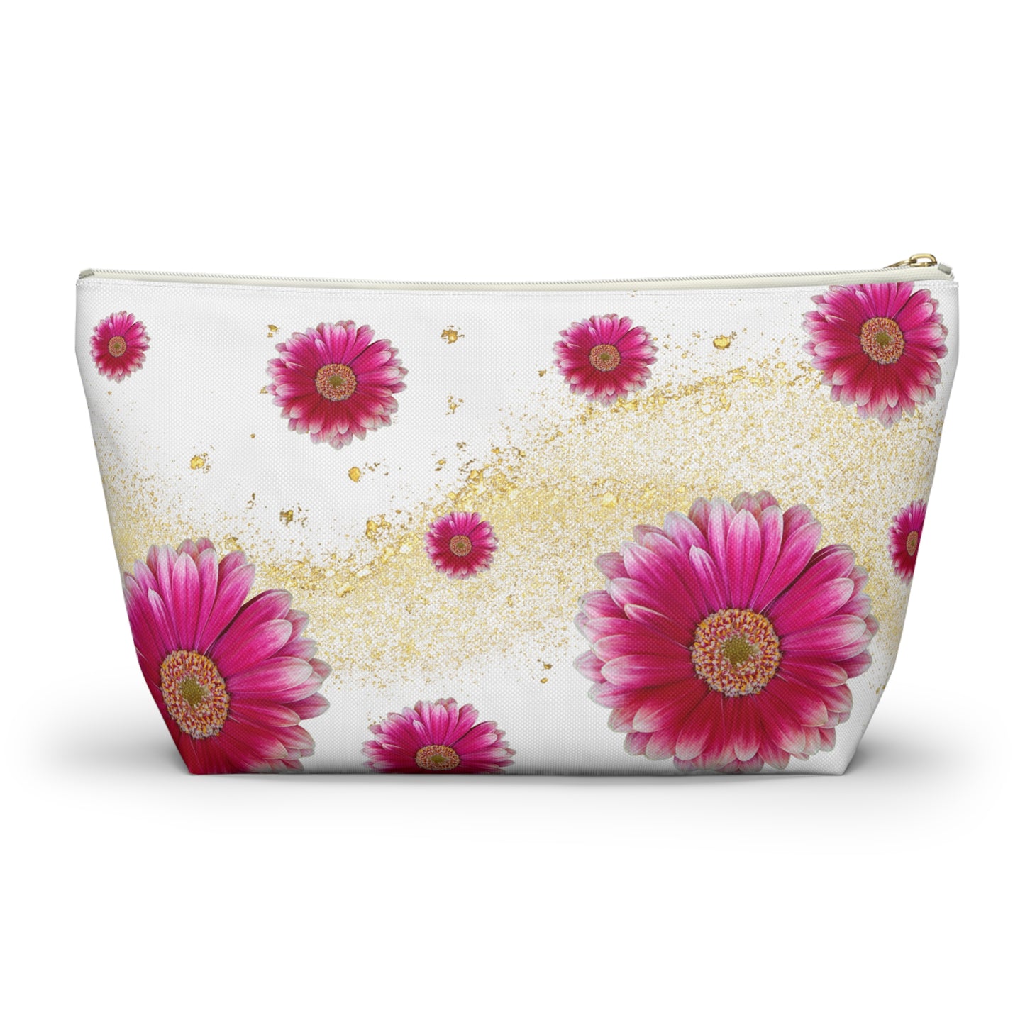 Floral Accessory Pouch, Makeup Organizer, Gift for Her, Travel Bag, Cosmetic Case, Flower Print