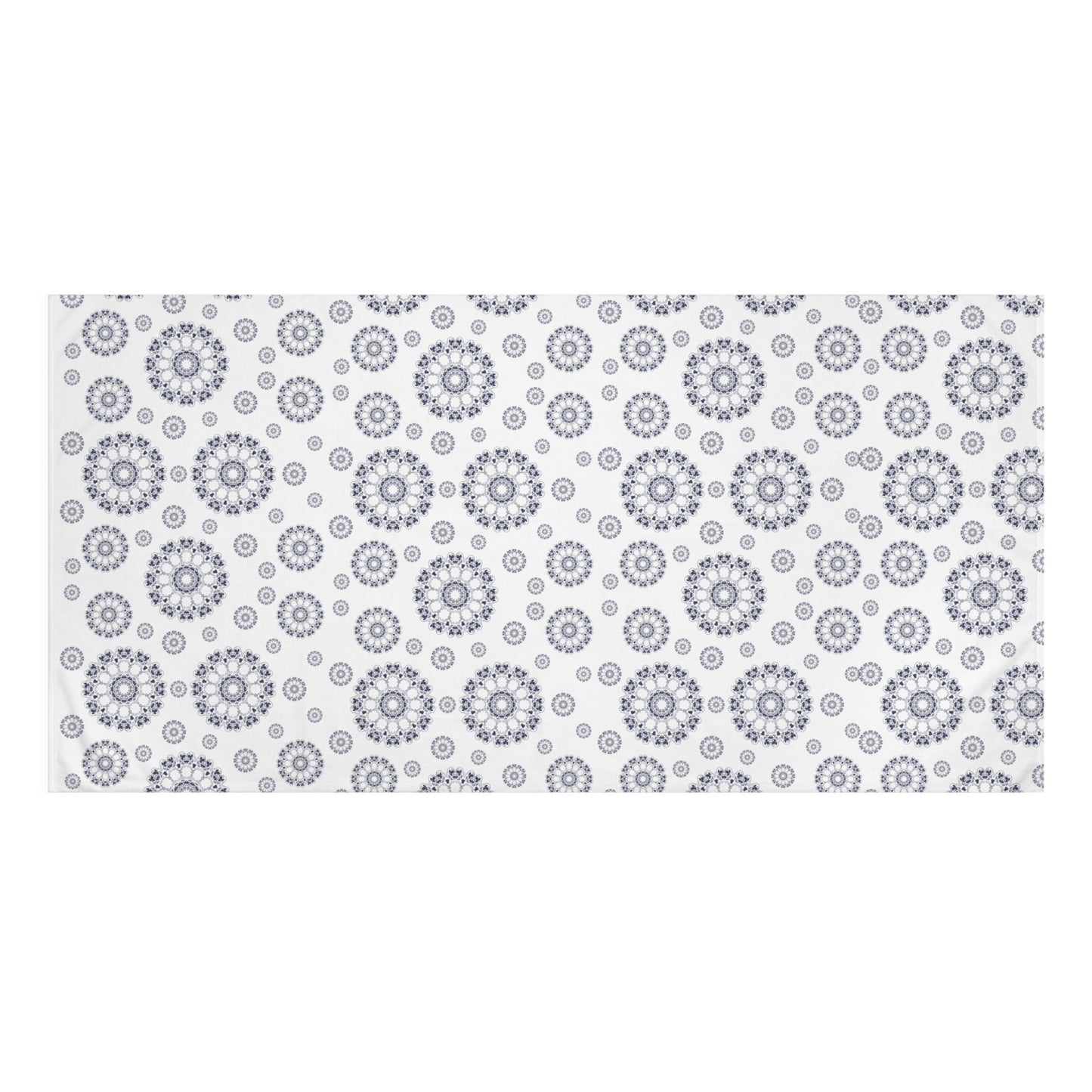 Floral Pattern Mink-Cotton Towel, Soft Bath Towel, Home Decor, Beach Towel, Spa Gift, Floral Towels for Moms, Housewarming Gift