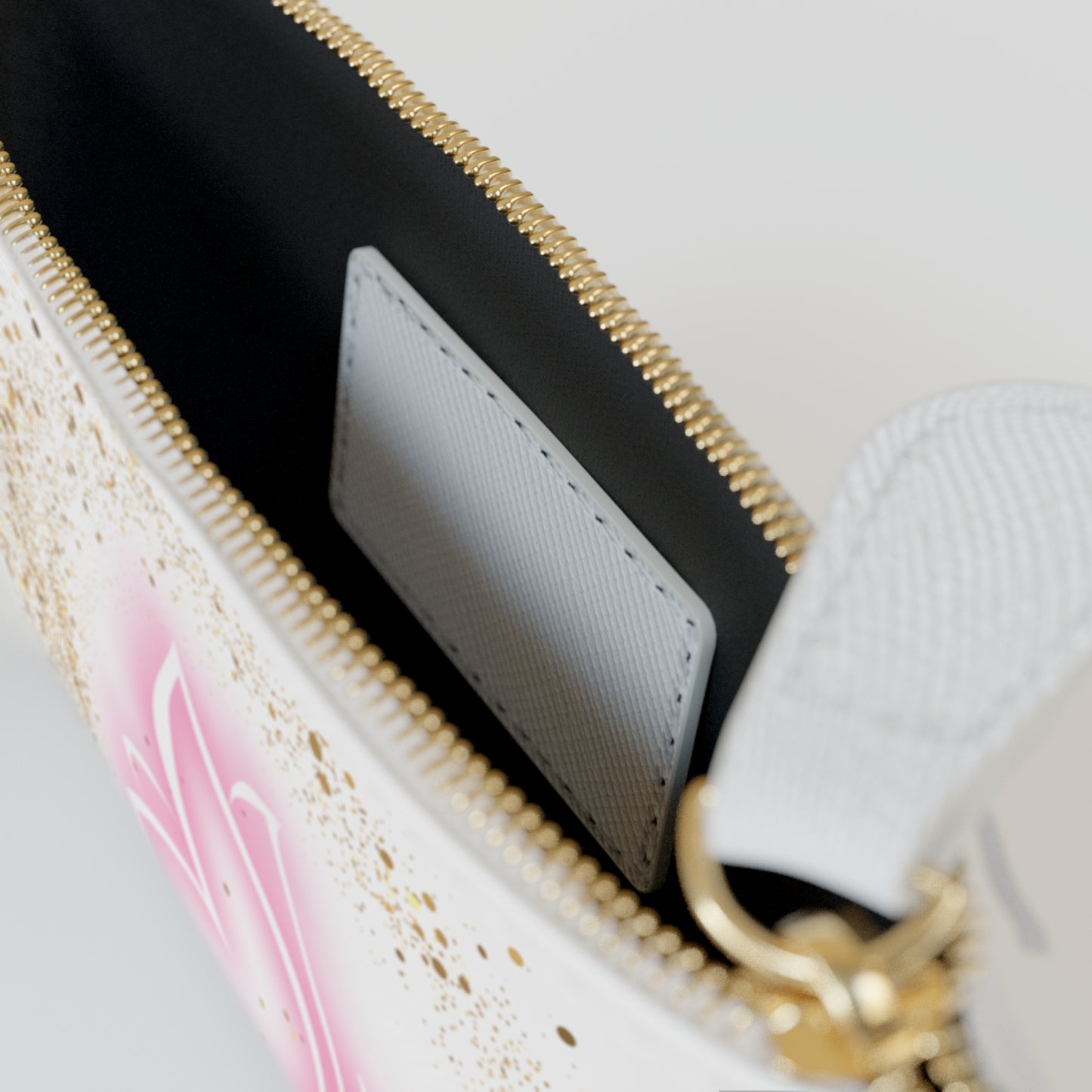 Butterfly Mini Clutch Bag with Gold Sparkle - Elegant Accessory for Everyday Use