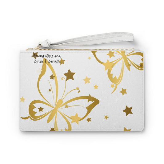 Elegant Butterfly Clutch Bag, Stylish Evening Purse, Wedding Accessory, Gift for Her, Party Essentials, Travel Organizer