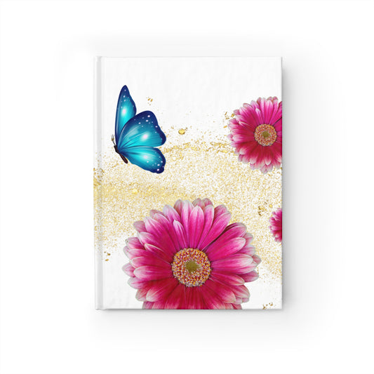 Floral Butterfly Journal - Elegant Notebook for Personal Reflection, Gift for Her, Wedding, Birthday, or Teacher Appreciation