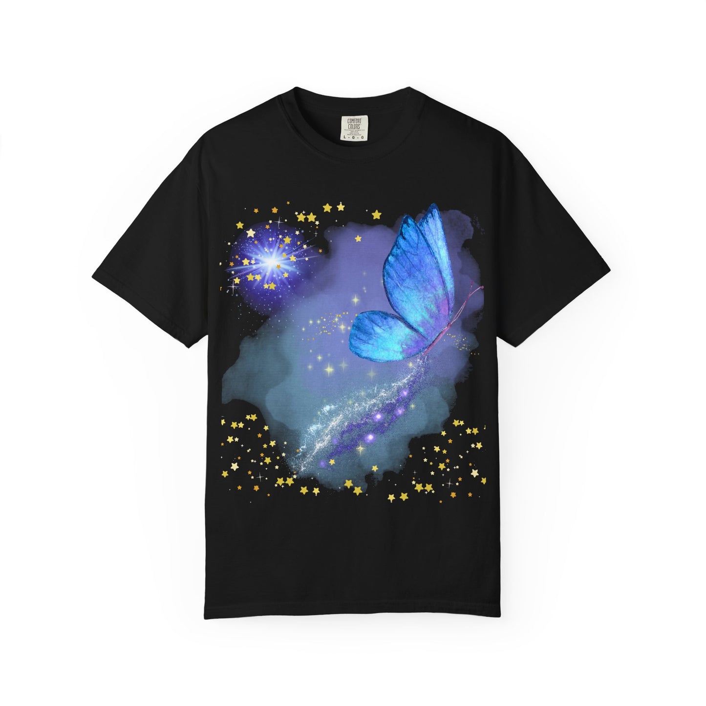 Celestial Butterfly Unisex T-Shirt - Dreamy Graphic Tee for Nature Lovers
