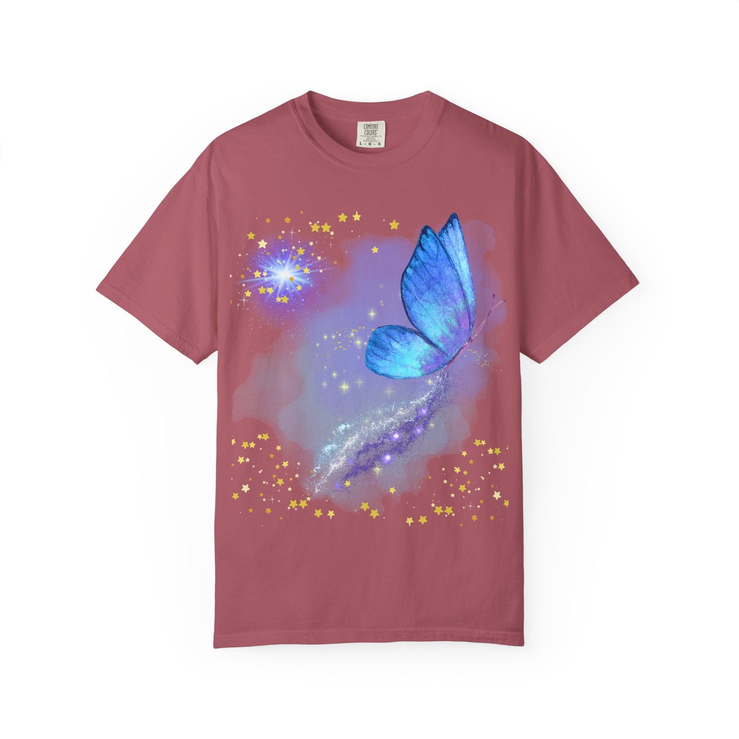 Celestial Butterfly Unisex T-Shirt - Dreamy Graphic Tee for Nature Lovers