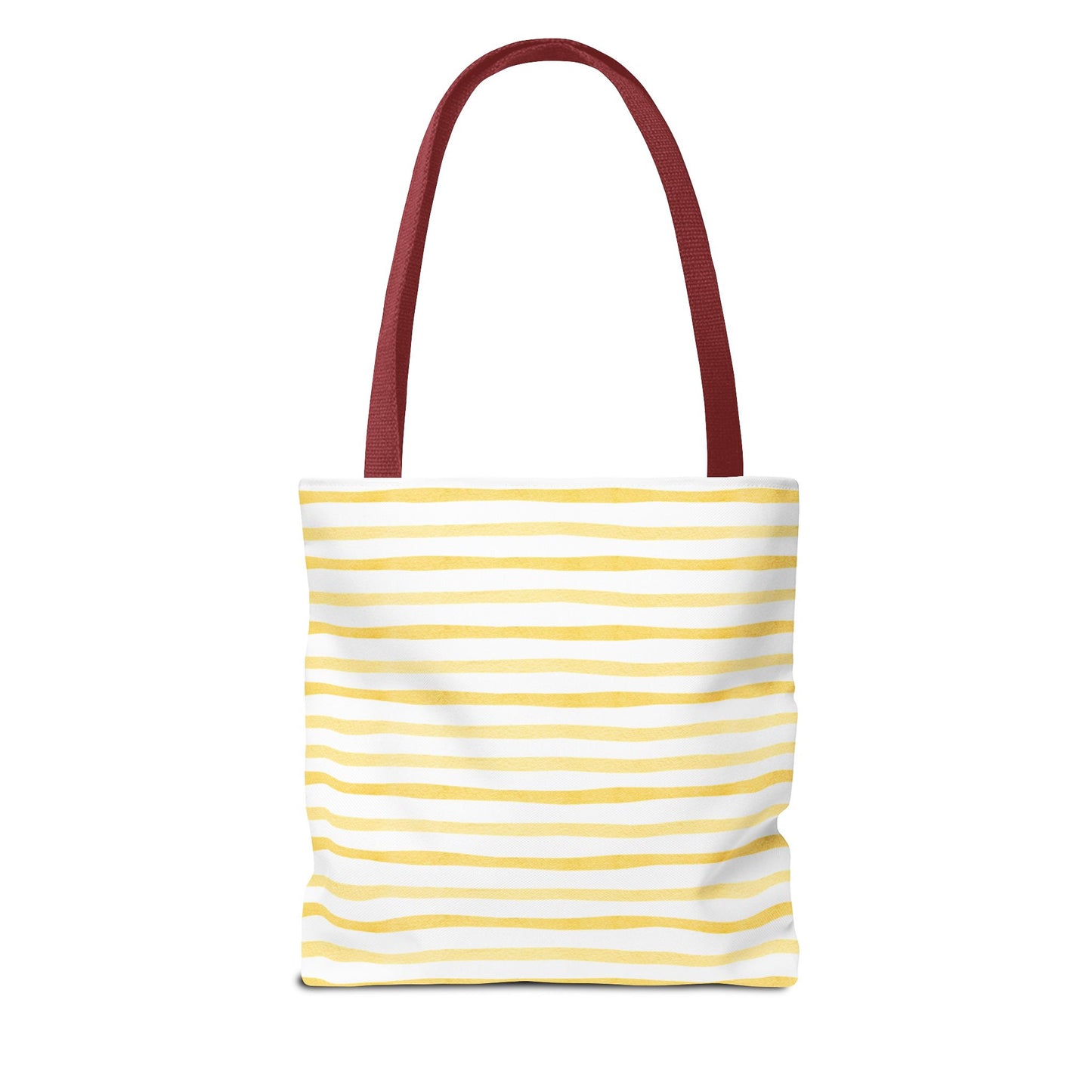 Butterfly and Stripes AOP Tote Bag - Stylish Shopping Bag, Eco-Friendly Gift, Summer Vibes, Beach Ready, Everyday Use