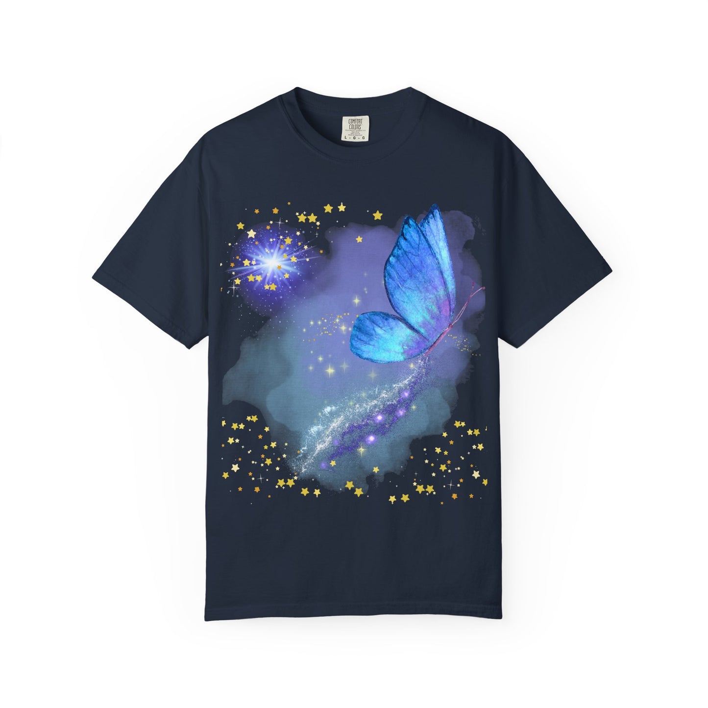 Celestial Butterfly Unisex T-Shirt - Dreamy Graphic Tee for Nature Lovers