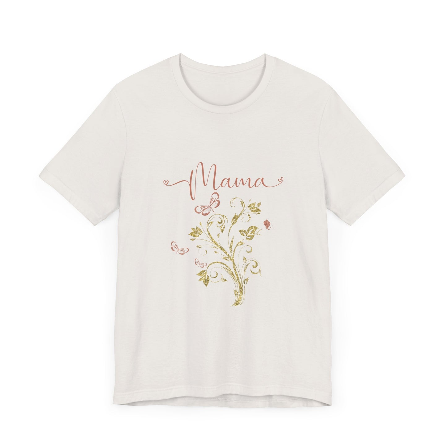 Floral Mama Tee - Soft Unisex Jersey Short Sleeve T-Shirt