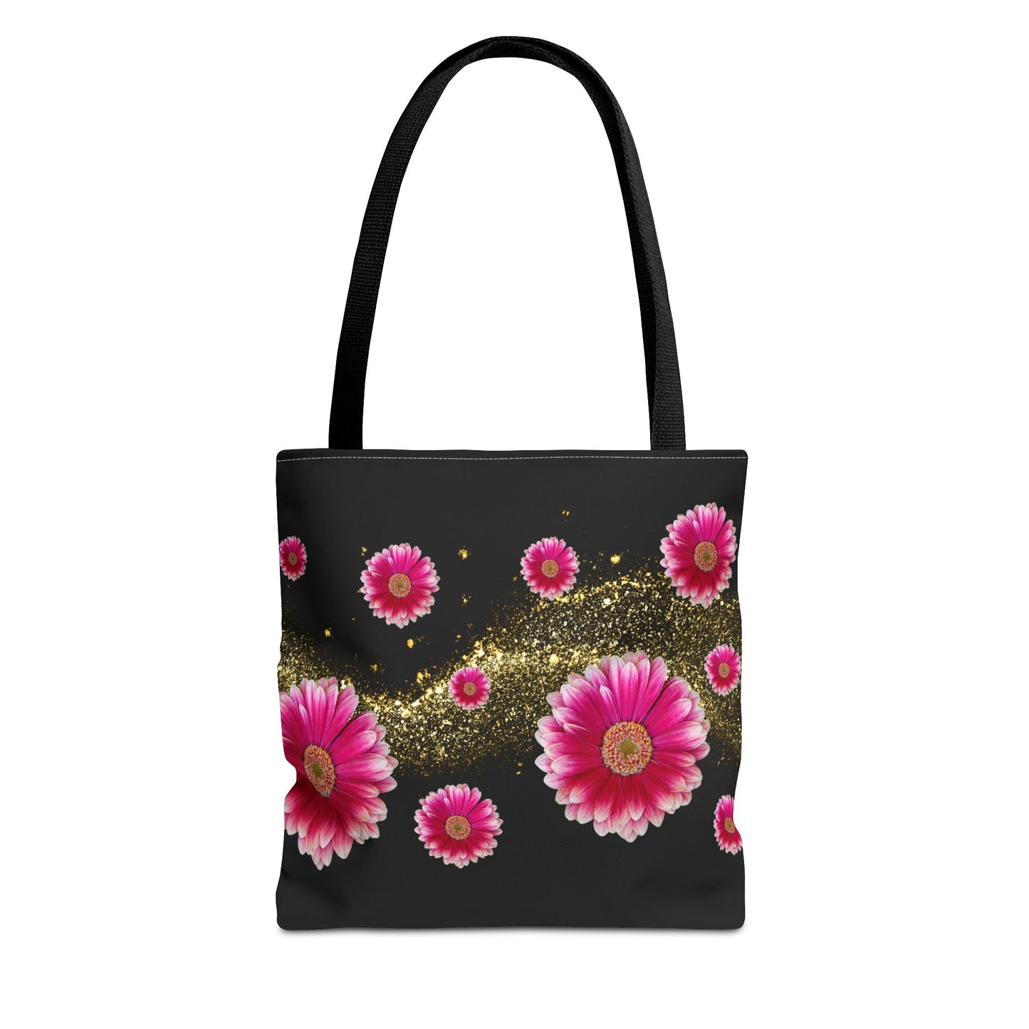 Floral Tote Bag, Stylish Floral Shopping Bag, Boho Bag, Petal Pattern Handbag, Spring Gift Bag, Unique Floral Design