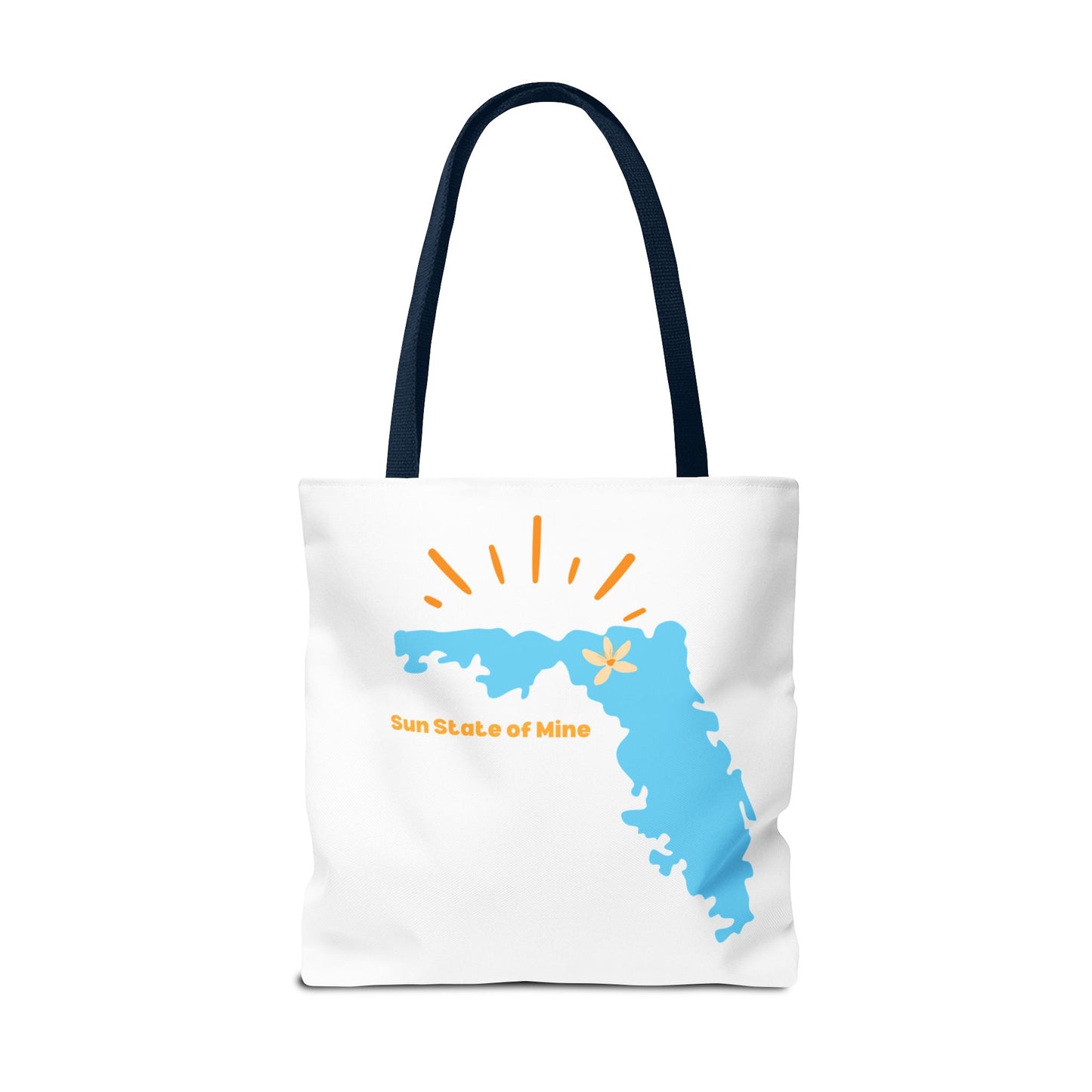 Sun State of Mine Florida Tote Bag – Coastal Sunshine Shoulder Tote | Stardust Cove
