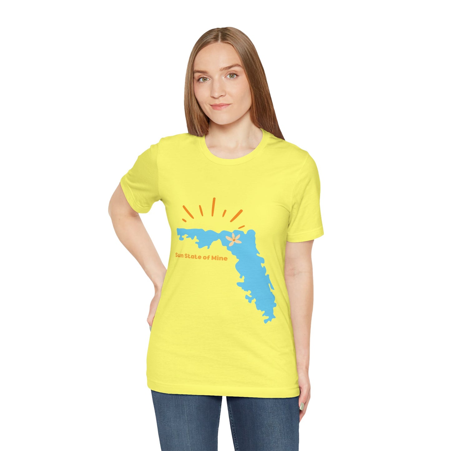 Sun State of Mine Florida Tee – Coastal Sunshine Graphic | Stardust Cove
