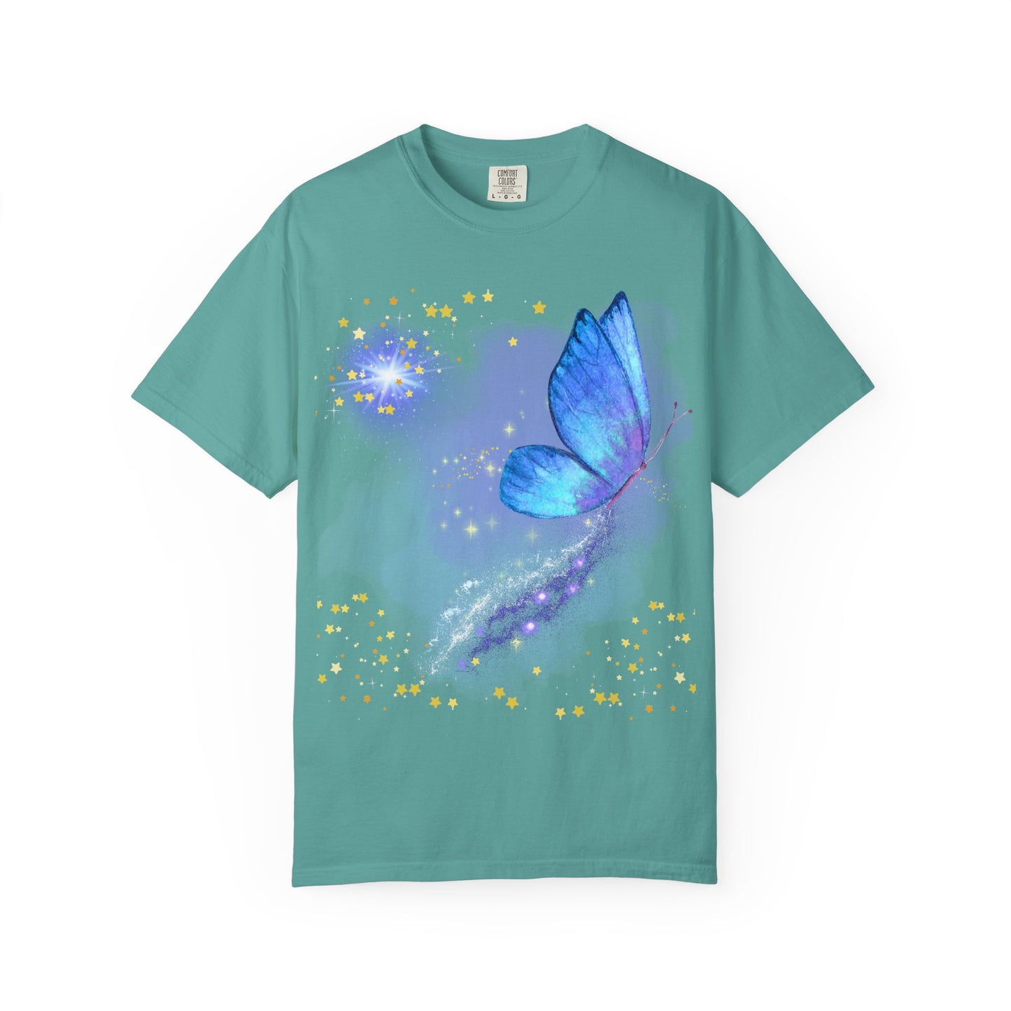 Celestial Butterfly Unisex T-Shirt - Dreamy Graphic Tee for Nature Lovers