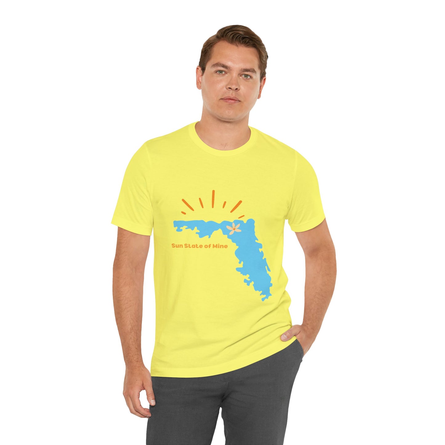 Sun State of Mine Florida Tee – Coastal Sunshine Graphic | Stardust Cove