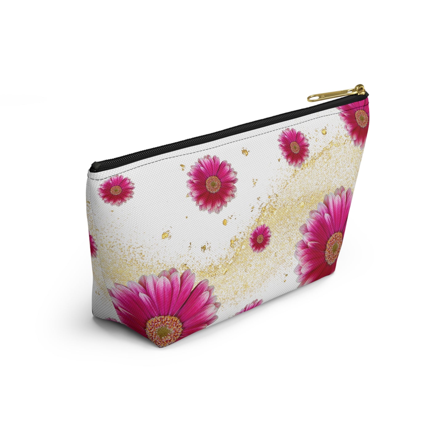 Floral Accessory Pouch, Makeup Organizer, Gift for Her, Travel Bag, Cosmetic Case, Flower Print