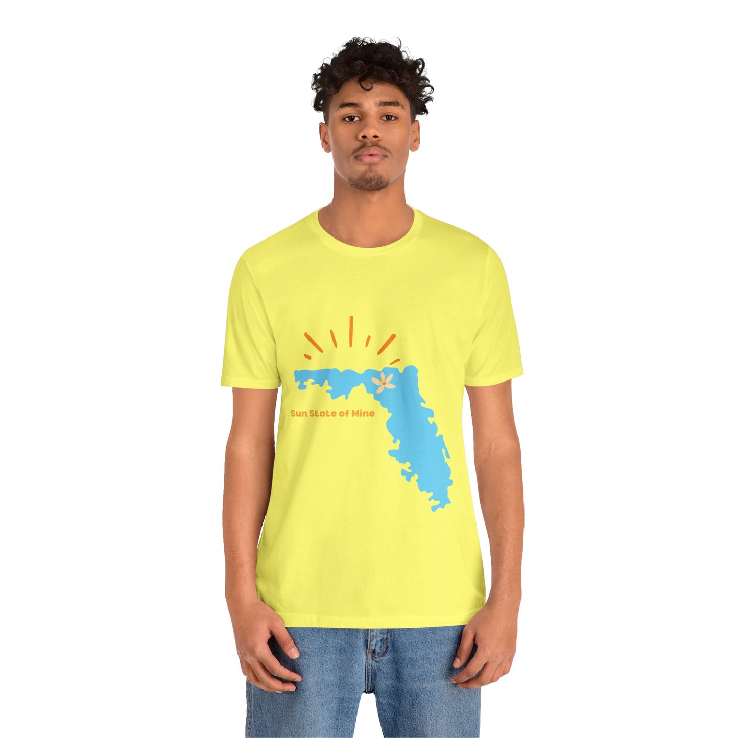 Sun State of Mine Florida Tee – Coastal Sunshine Graphic | Stardust Cove